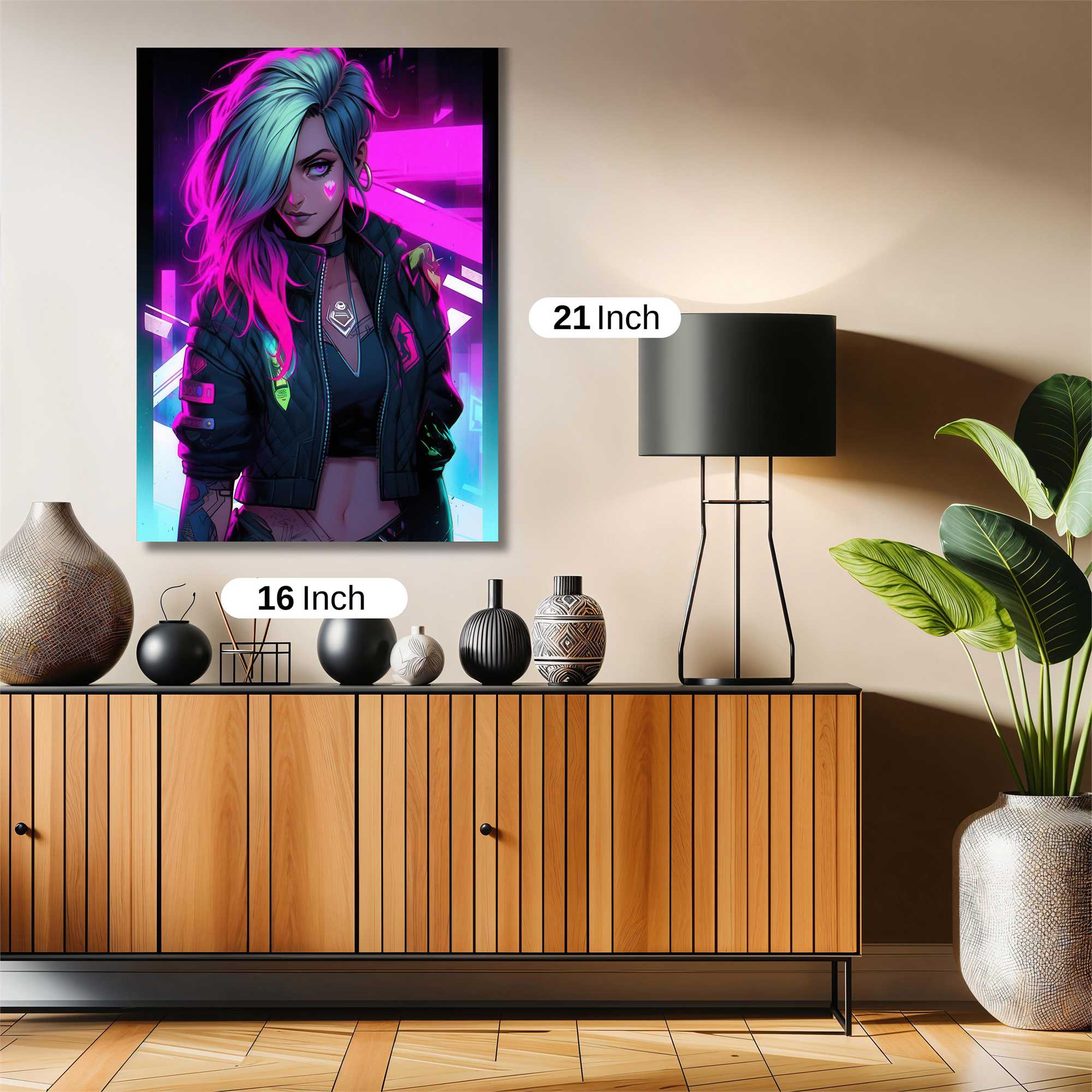 Neon Rebel Safe Wall Magnetic / M