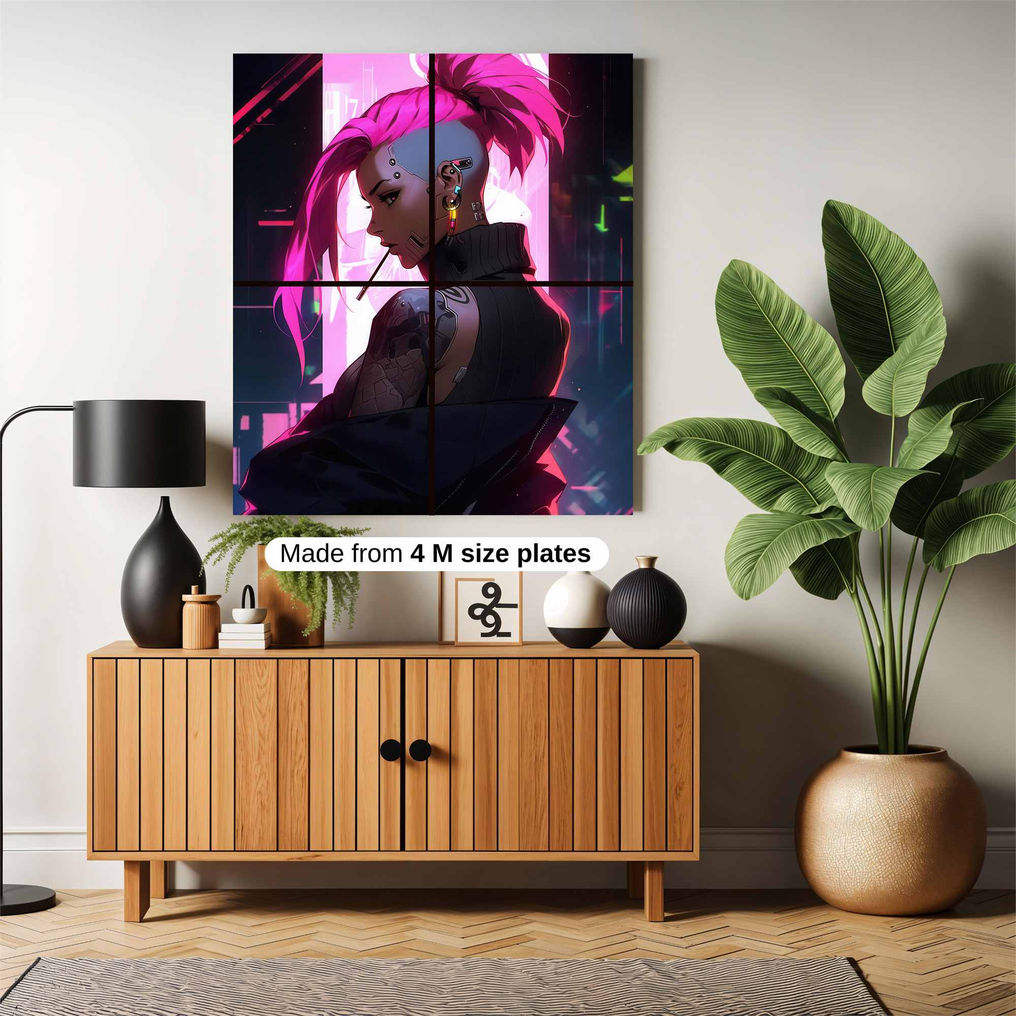 Cyber Rebel Safe Wall Magnetic / M