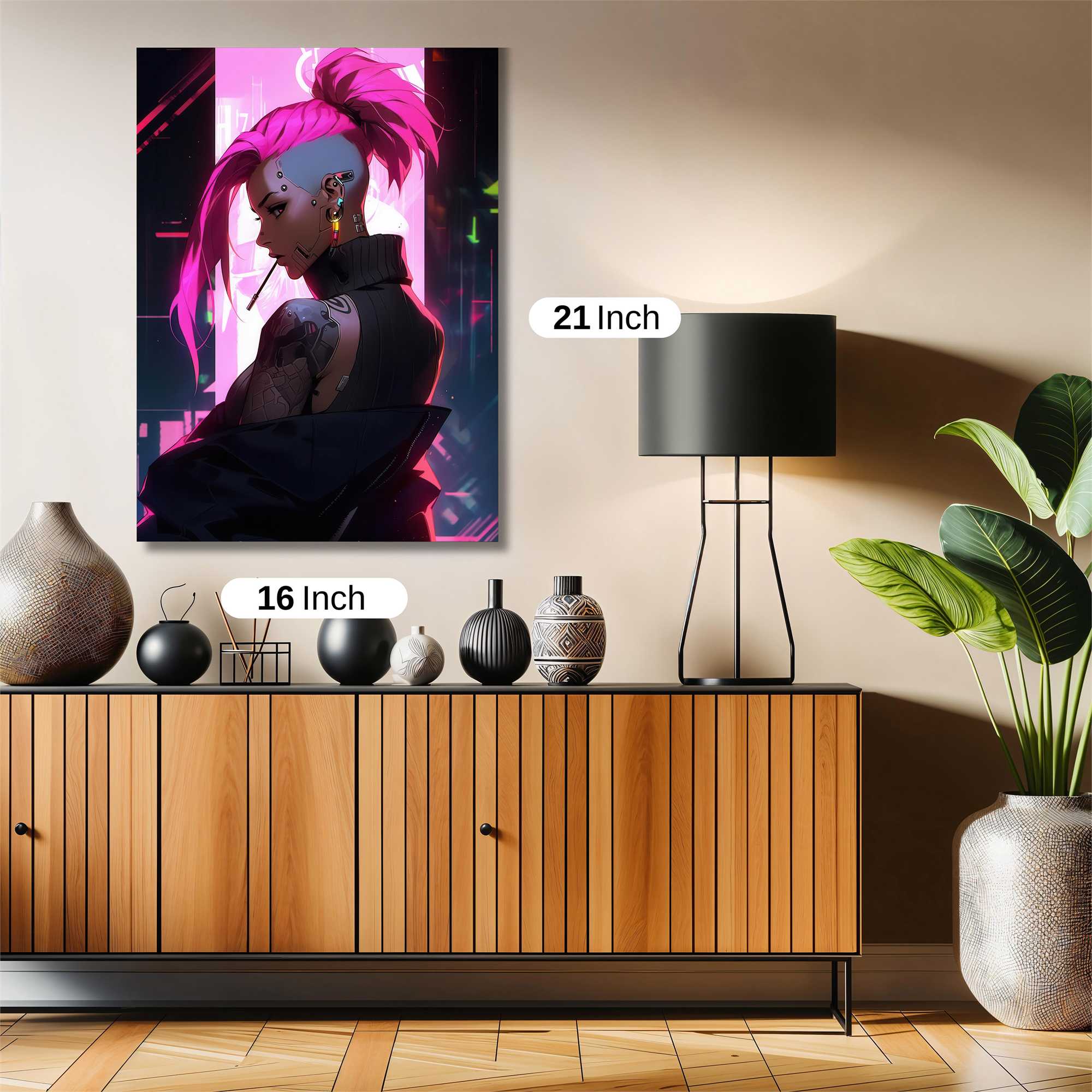 Cyber Rebel Safe Wall Magnetic / M