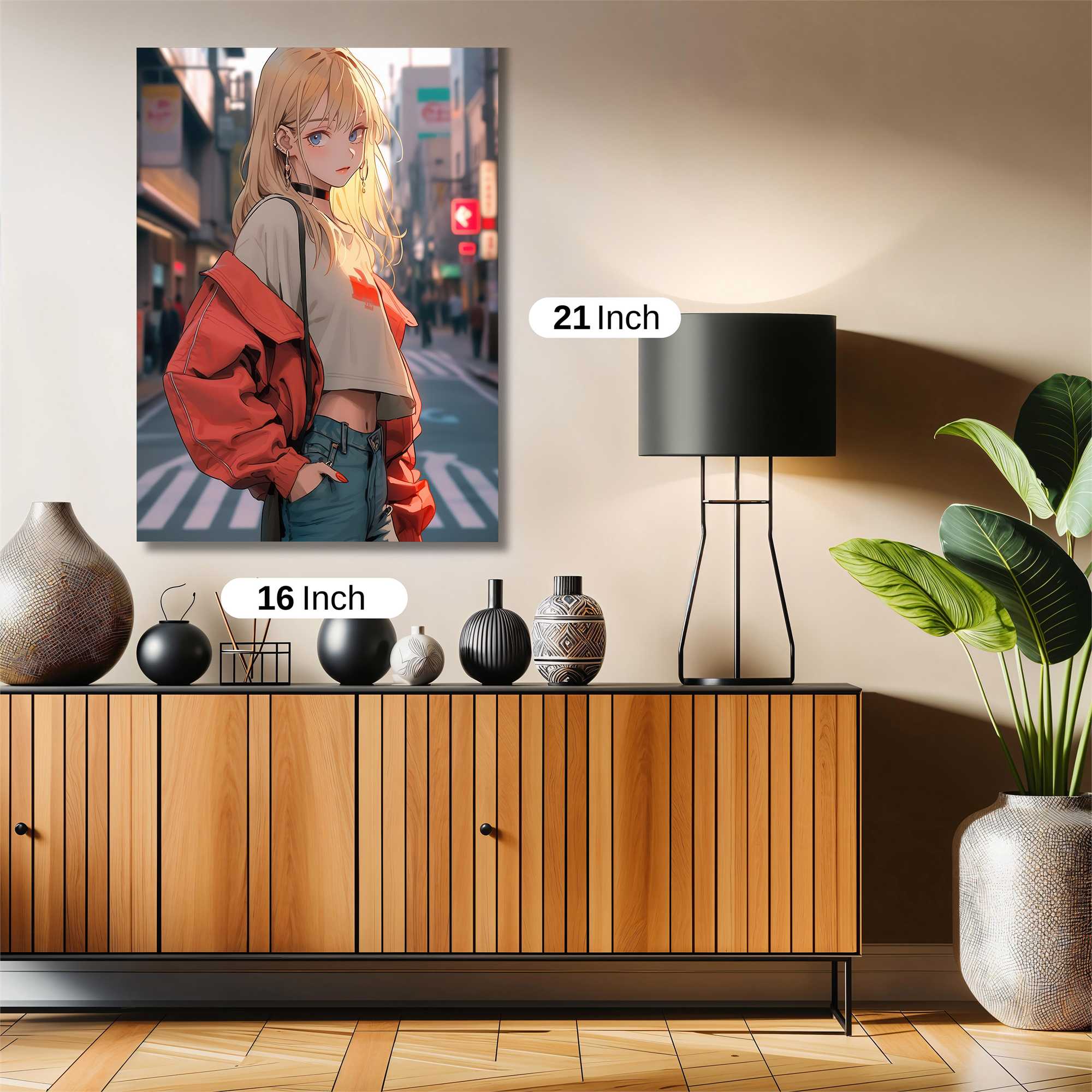 Neon Serenity Safe Wall Magnetic / M