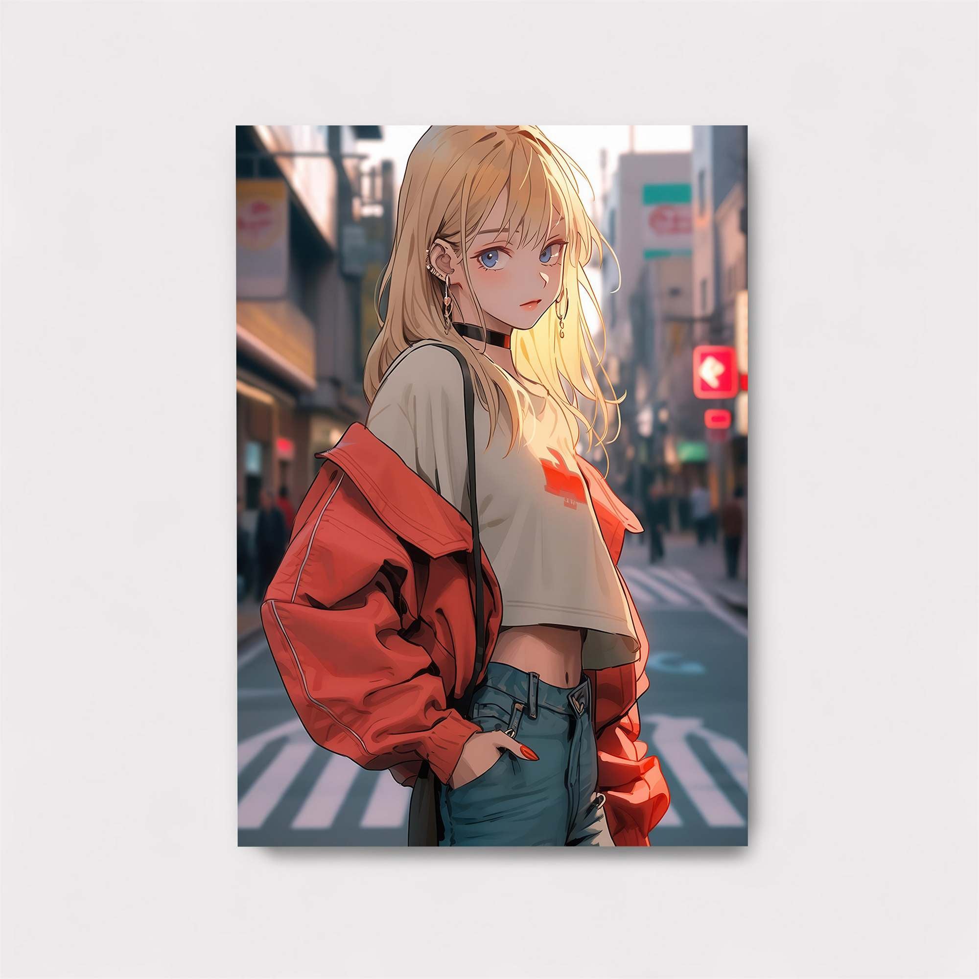 Neon Serenity Safe Wall Magnetic / M