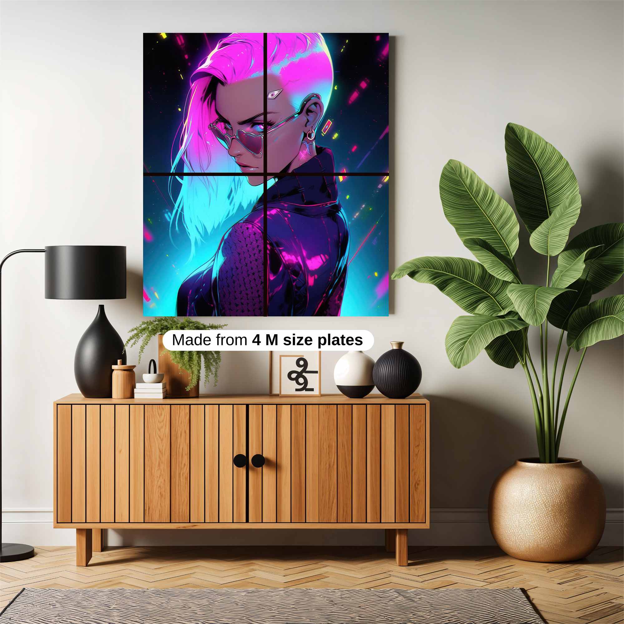 Neon Enigma Safe Wall Magnetic / M