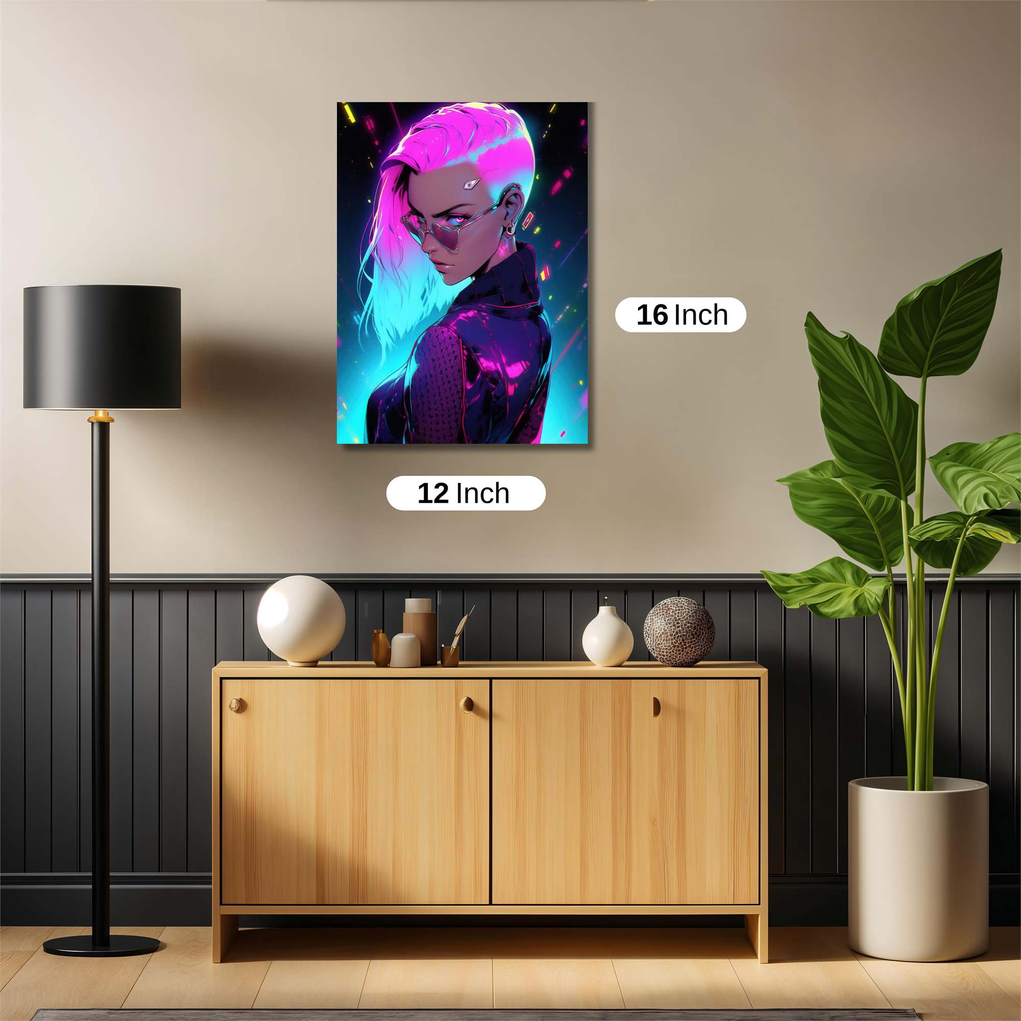 Neon Enigma Safe Wall Magnetic / M