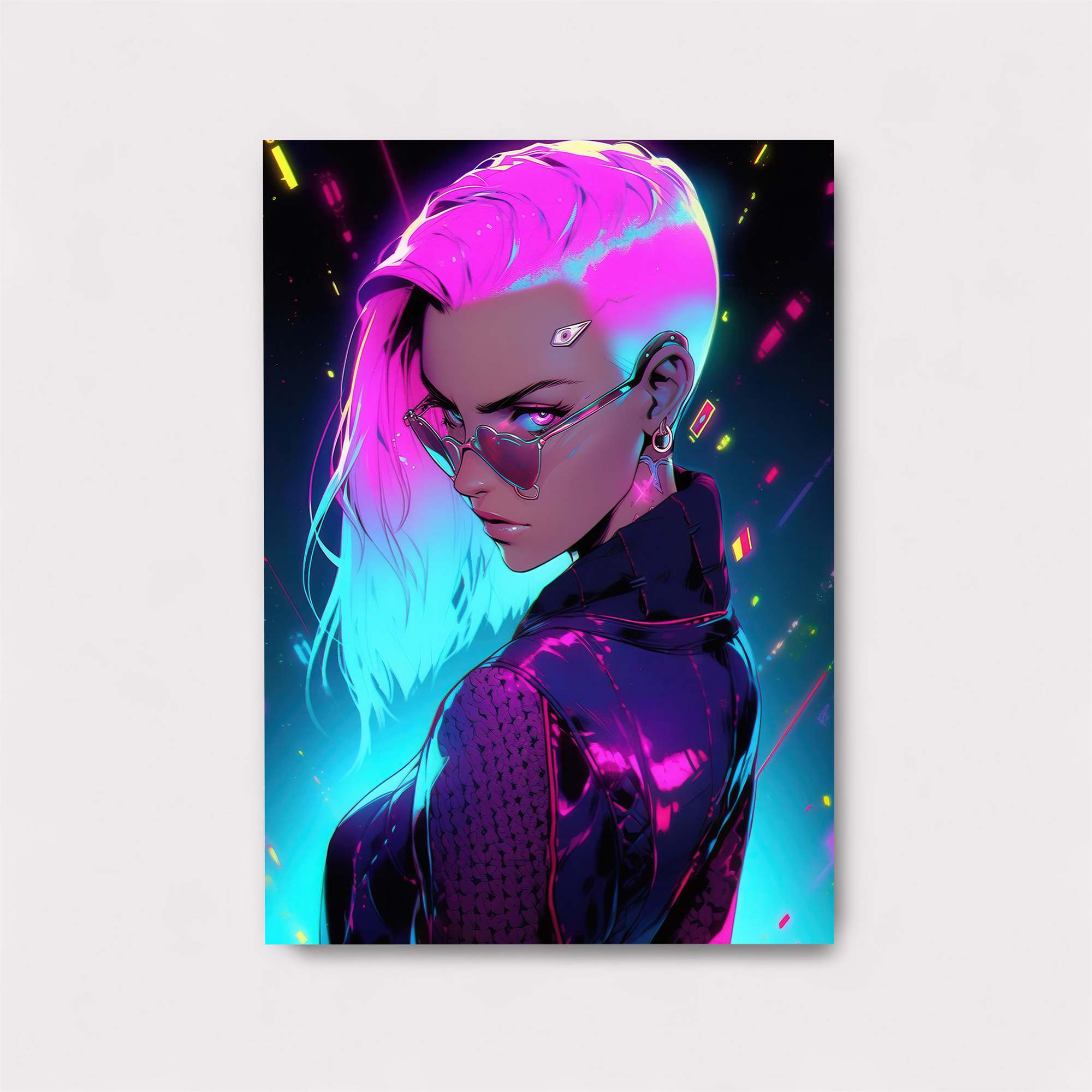 Neon Enigma Safe Wall Magnetic / M