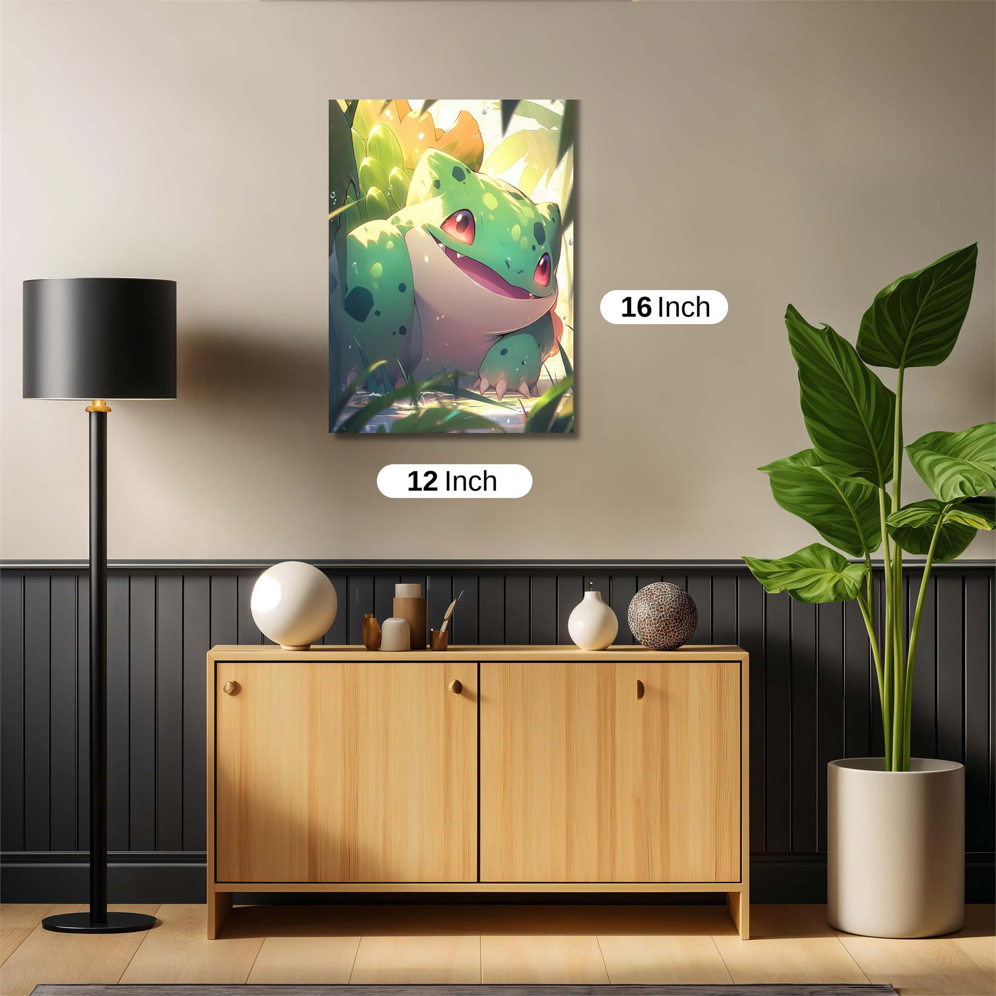 Venusaur Vibrant Safe Wall Magnetic / M