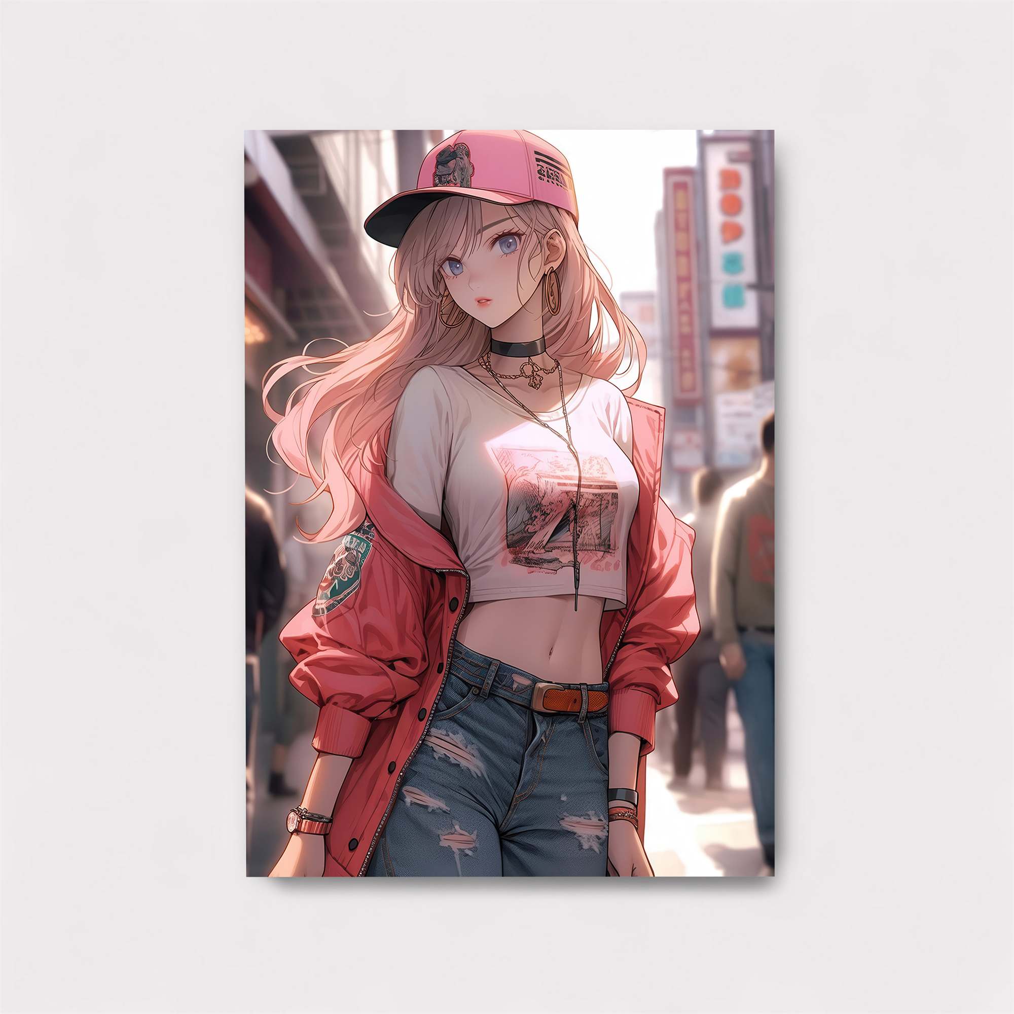 Neon Serenity Safe Wall Magnetic / M