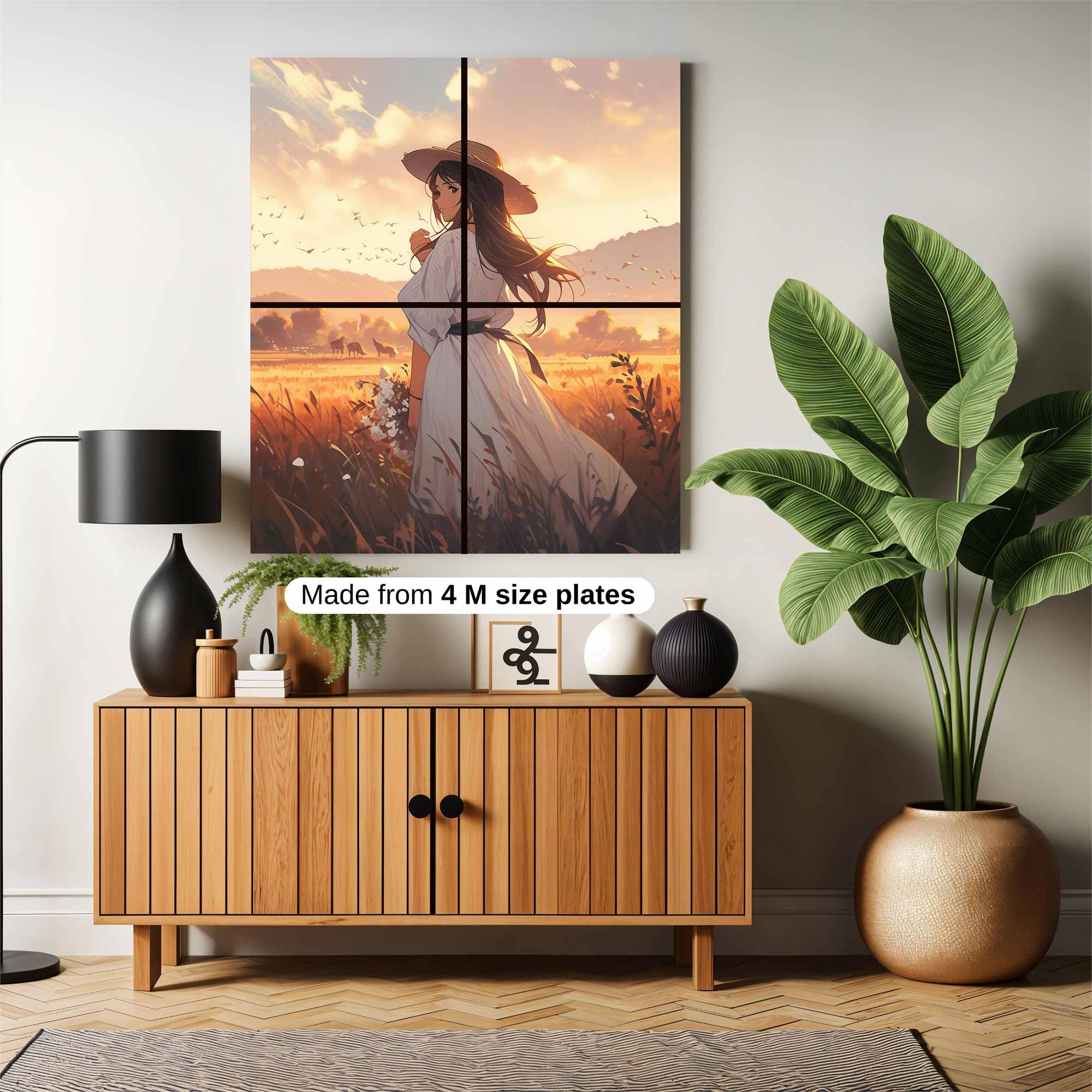 Sunset Serenity Safe Wall Magnetic / M