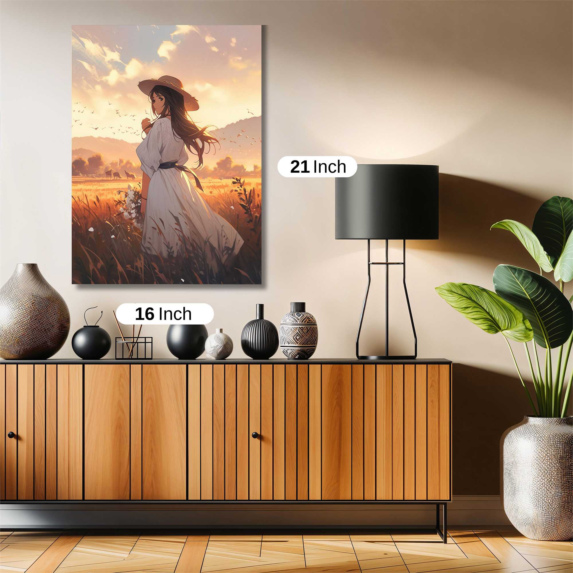 Sunset Serenity Safe Wall Magnetic / M