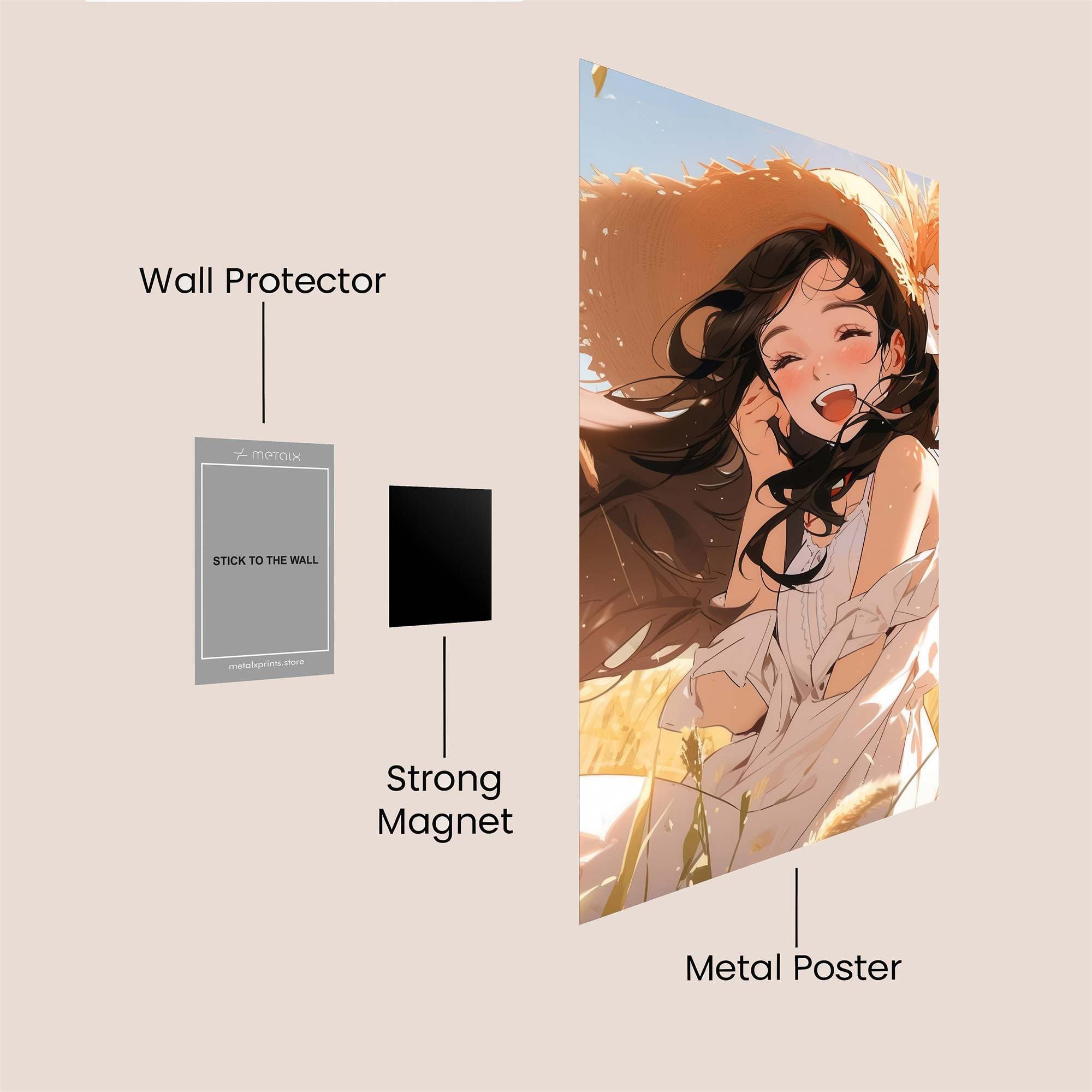 Sunlit Joy Safe Wall Magnetic / M