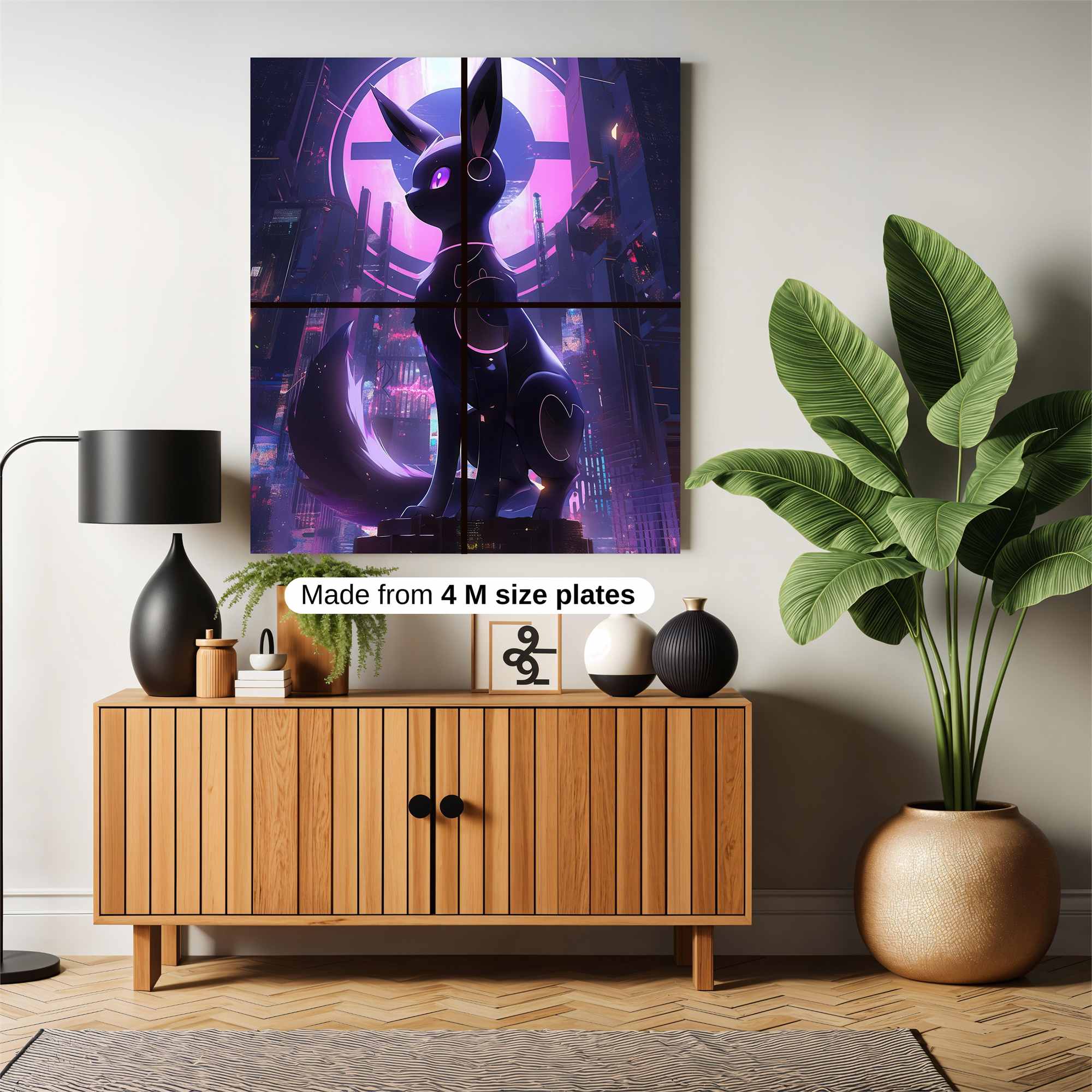 Umbreon Neon Safe Wall Magnetic / M