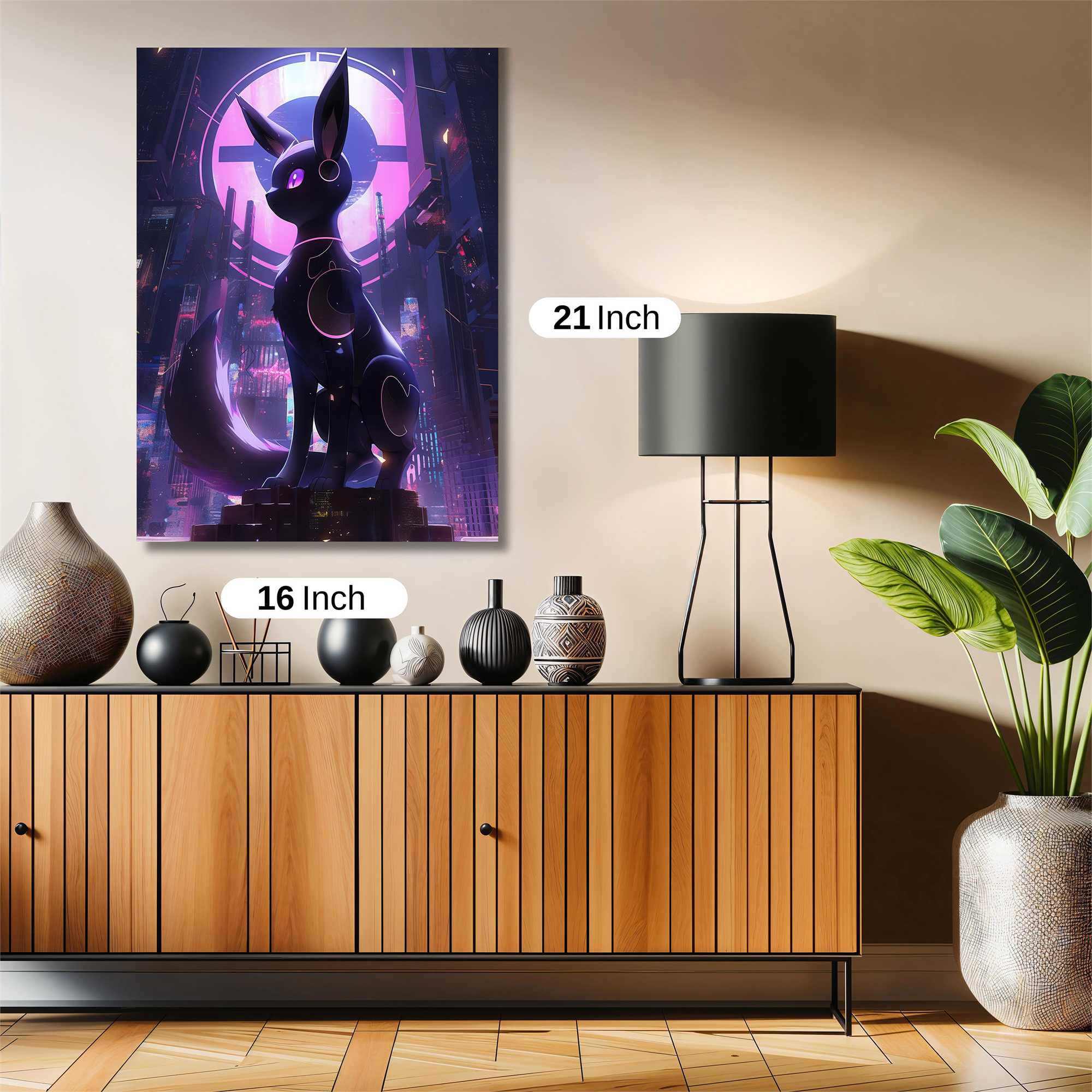 Umbreon Neon Safe Wall Magnetic / M