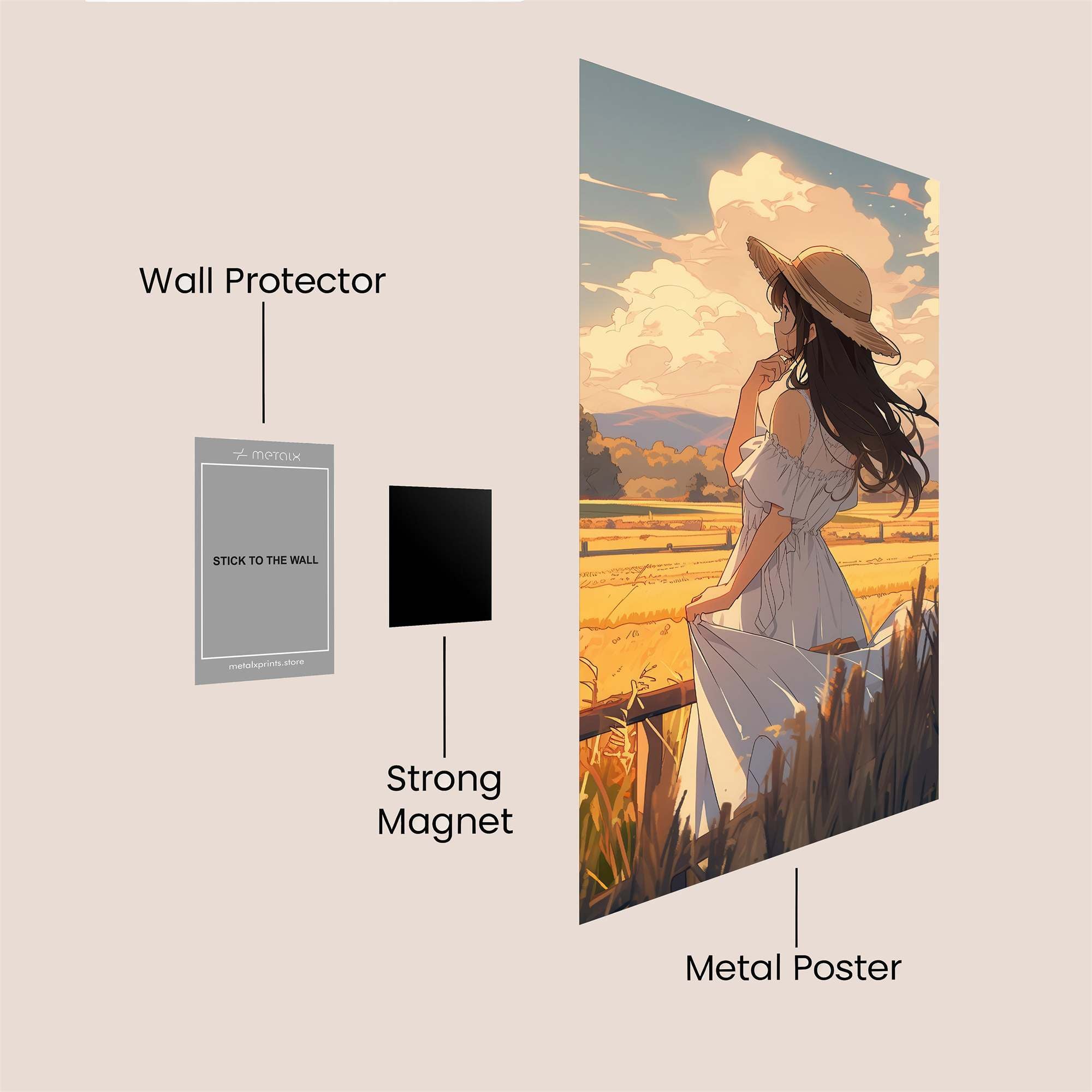 Harvest Serenity Safe Wall Magnetic / M