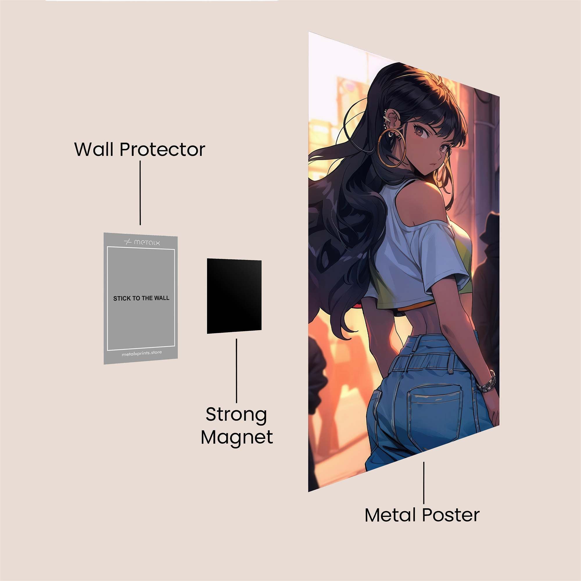 Mystery Enigma Safe Wall Magnetic / M