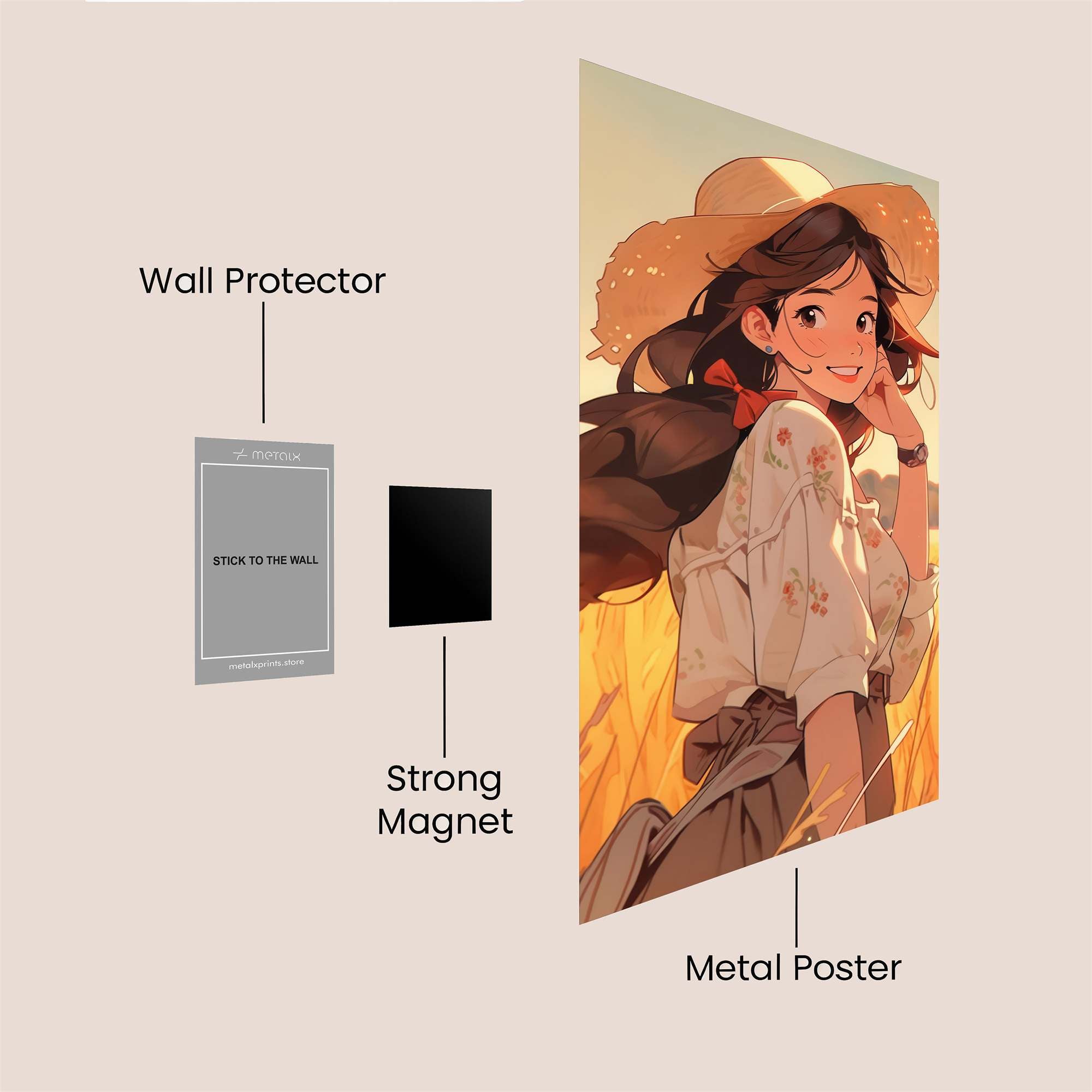 Harvest Bliss Safe Wall Magnetic / M