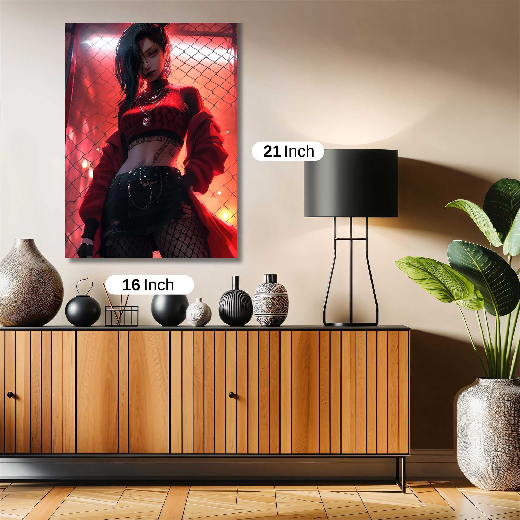 Cyberpunk Vibe Safe Wall Magnetic / M