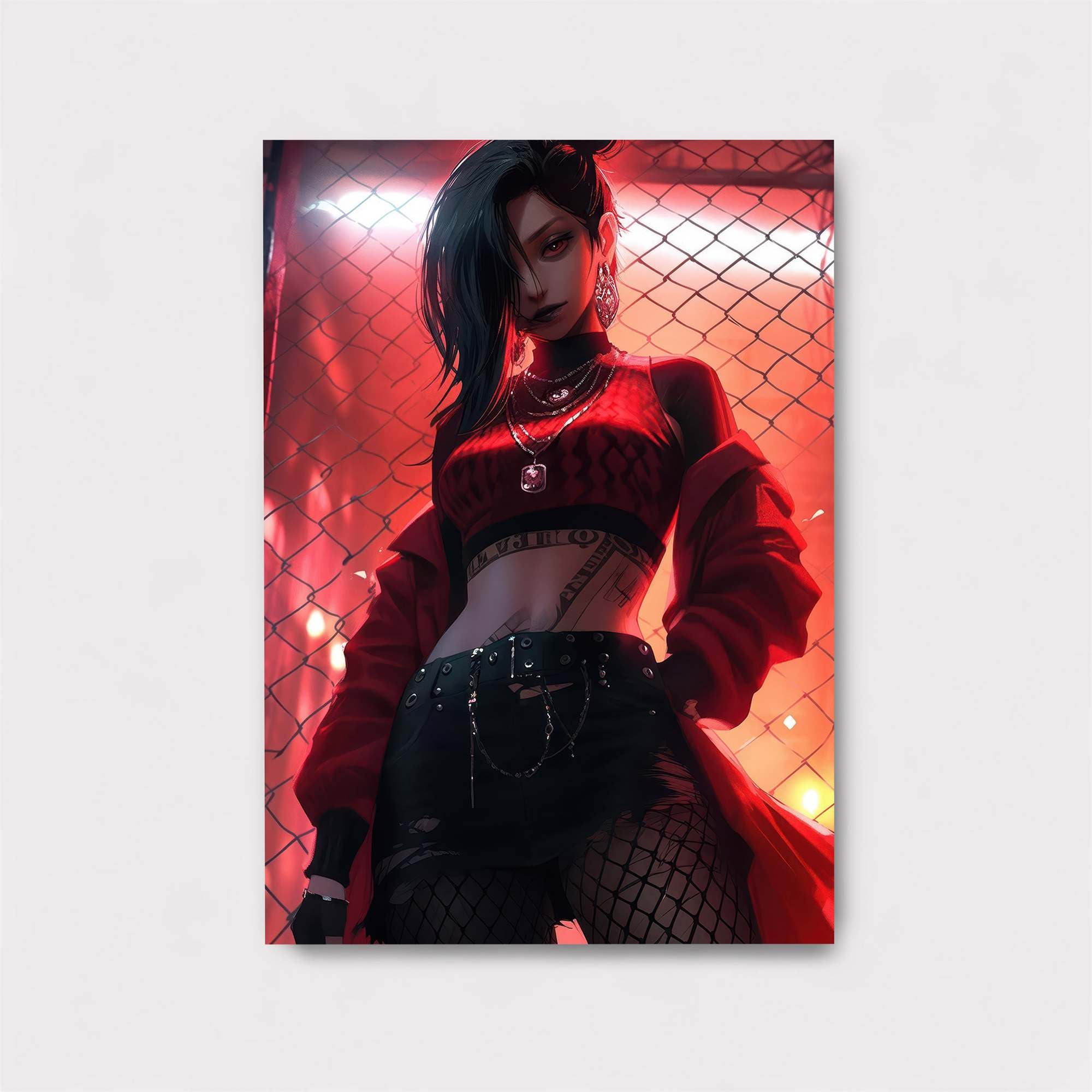 Cyberpunk Vibe Safe Wall Magnetic / M