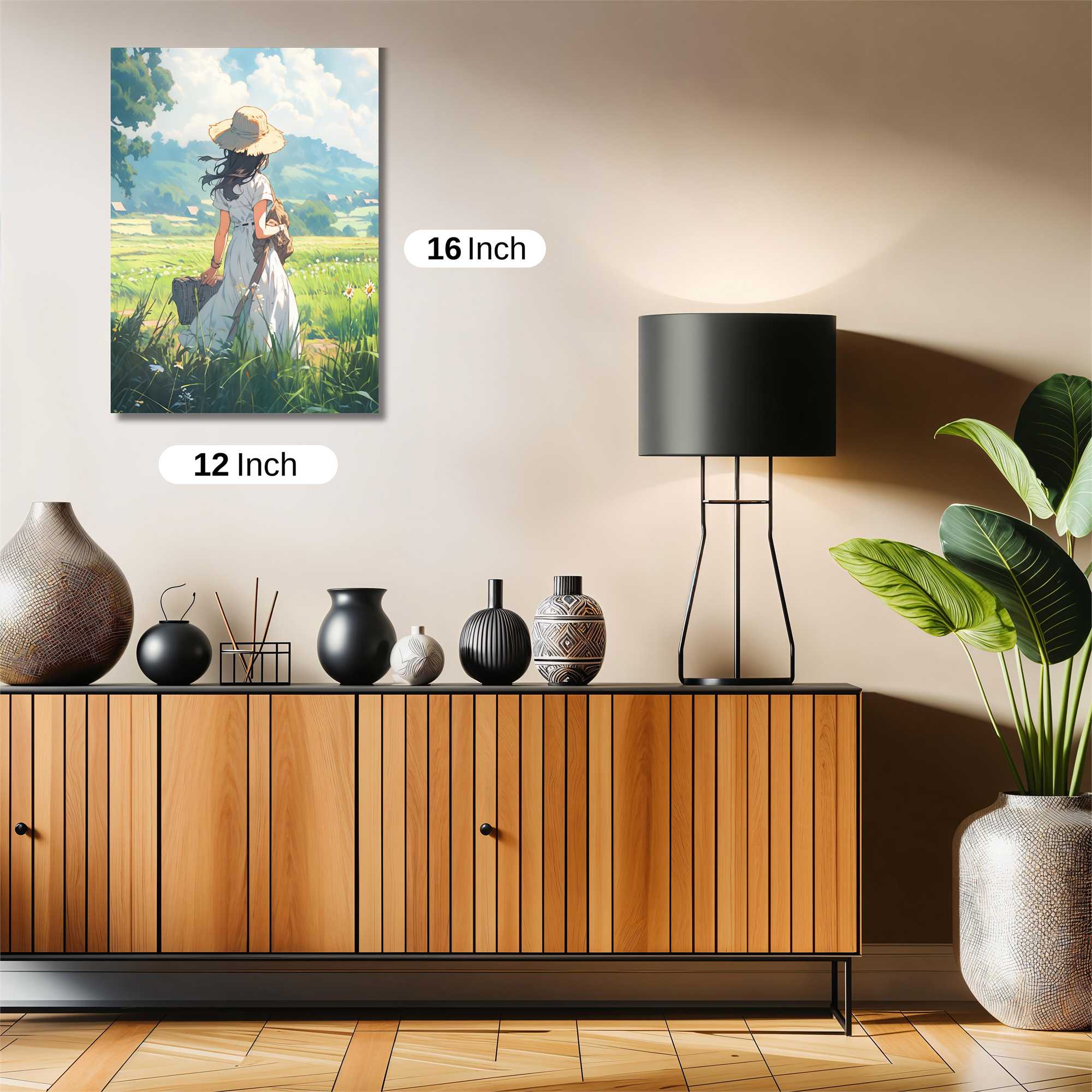 Countryside Serenity Safe Wall Magnetic / M