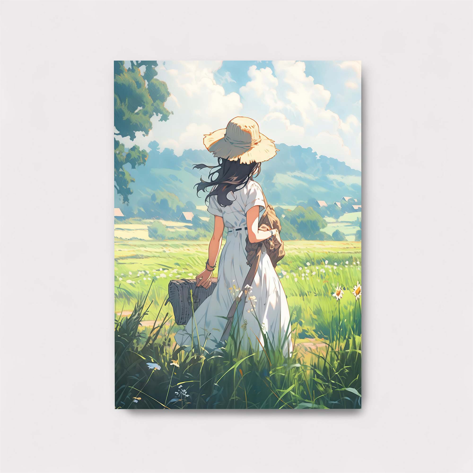 Countryside Serenity Safe Wall Magnetic / M