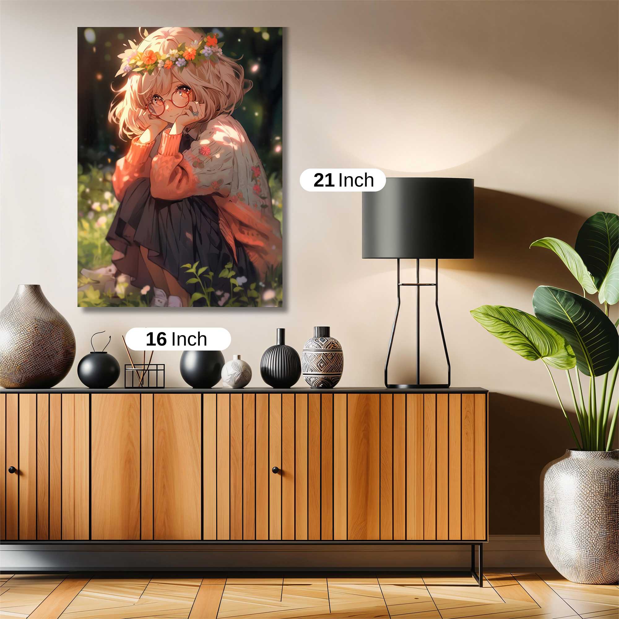 Flower Whimsy Safe Wall Magnetic / M