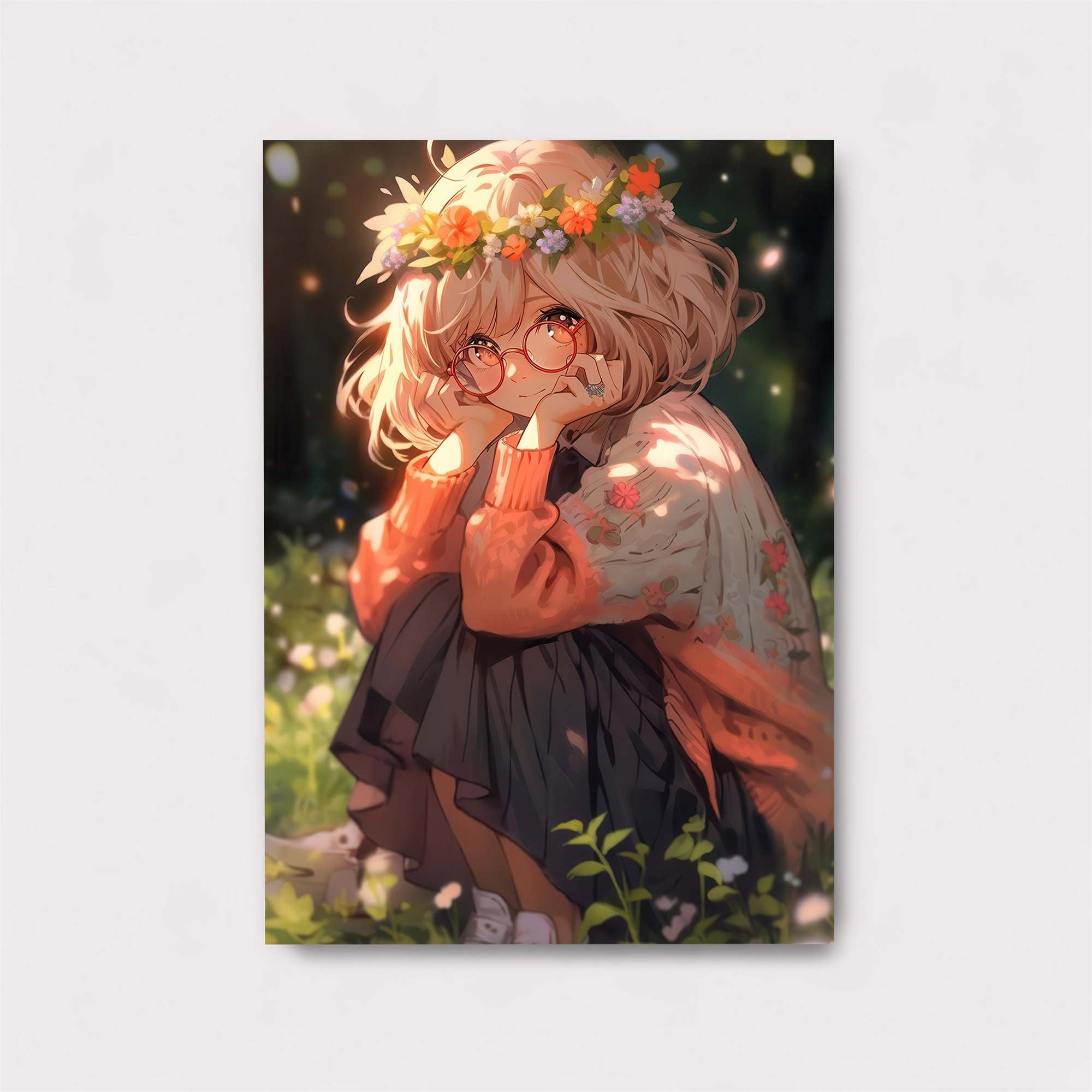 Flower Whimsy Safe Wall Magnetic / M