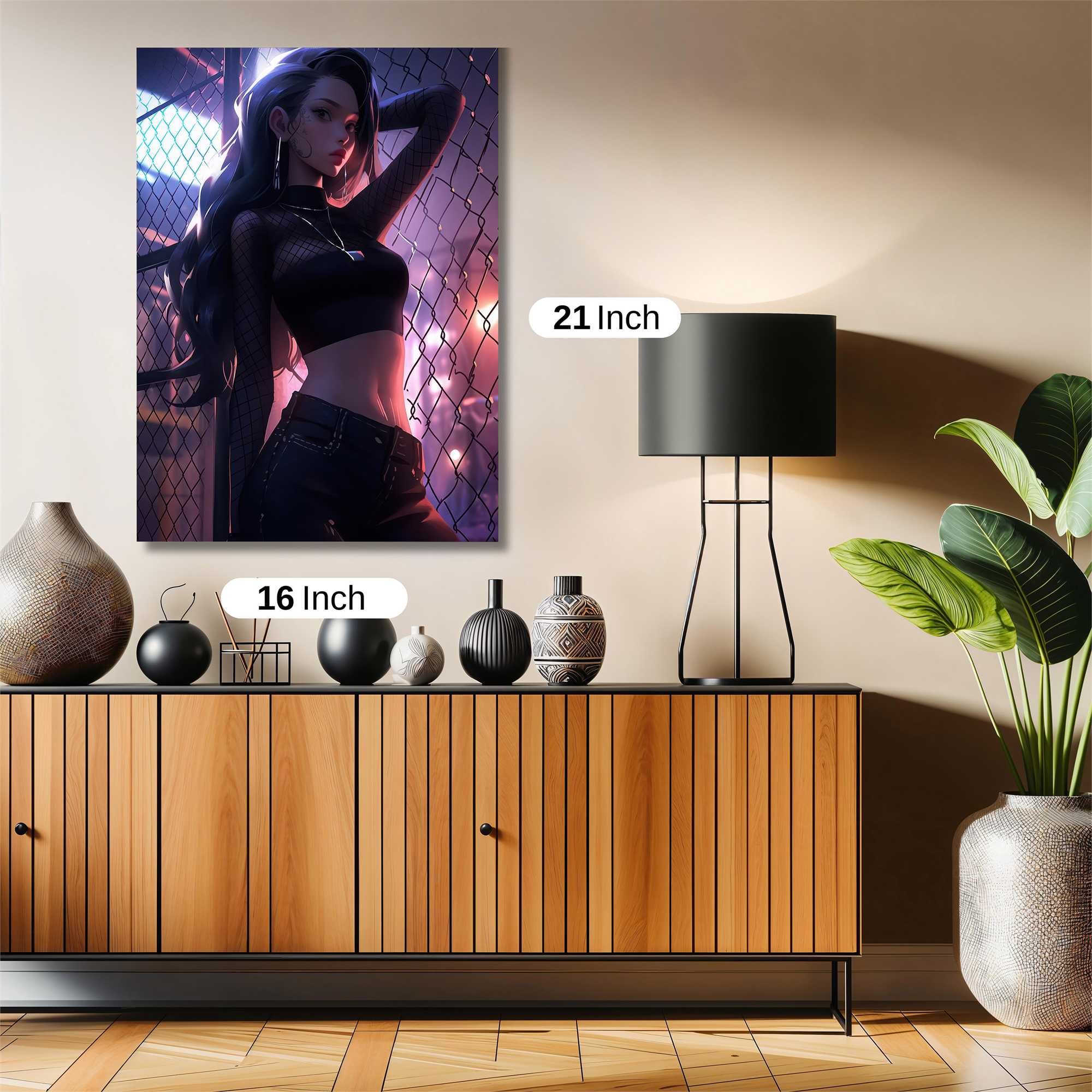 Neon Enigma Safe Wall Magnetic / M