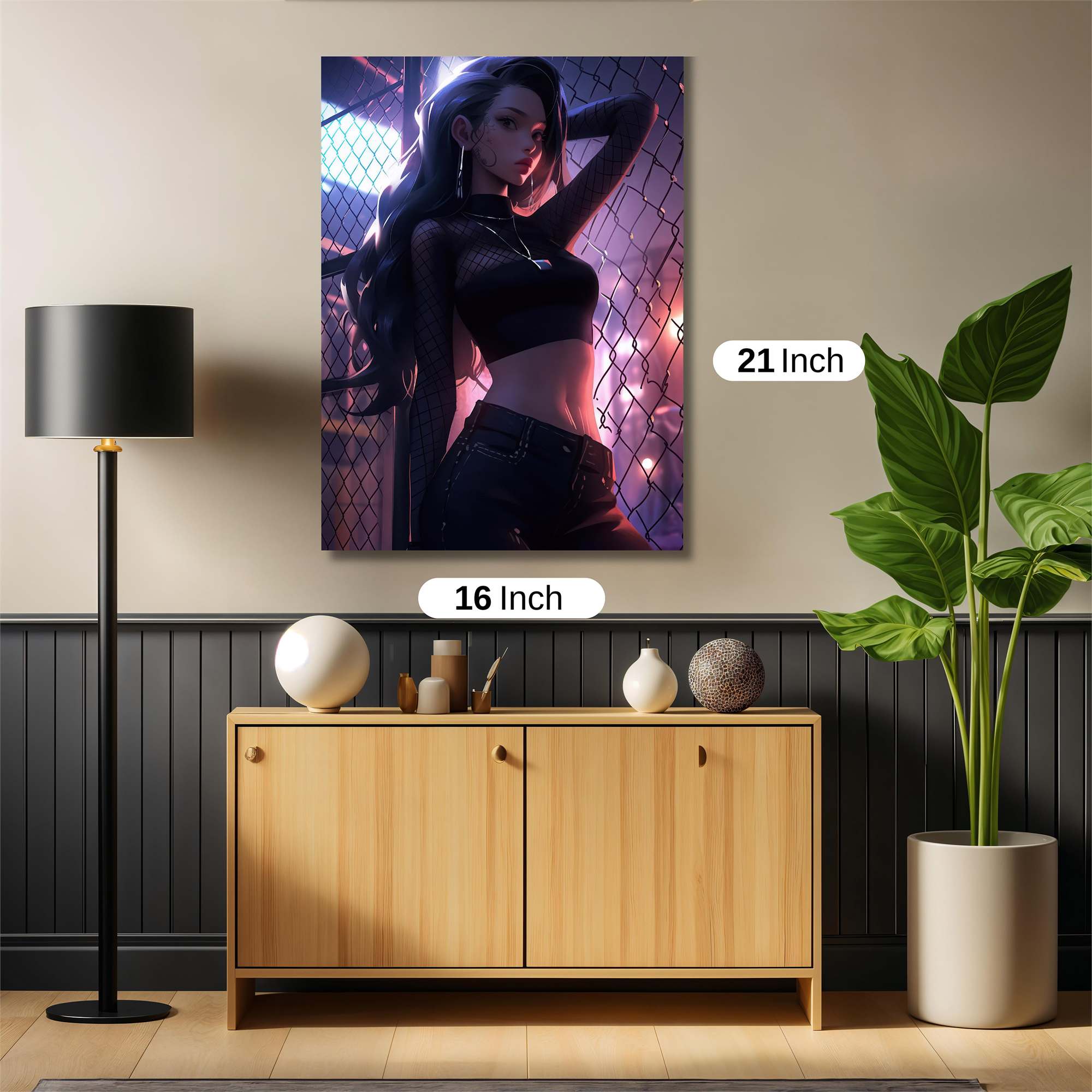 Neon Enigma Safe Wall Magnetic / M