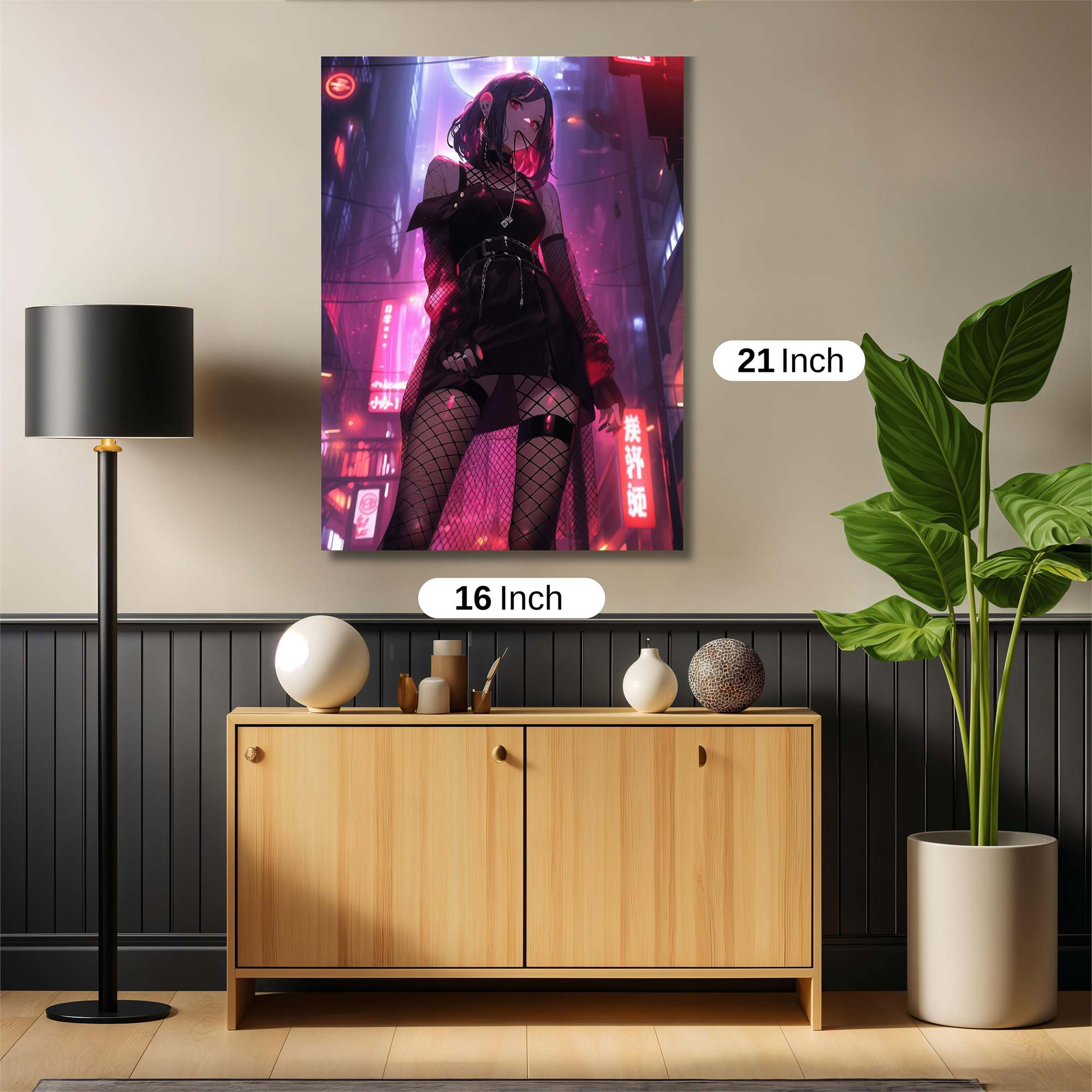 Cyberpunk Rebel Safe Wall Magnetic / M