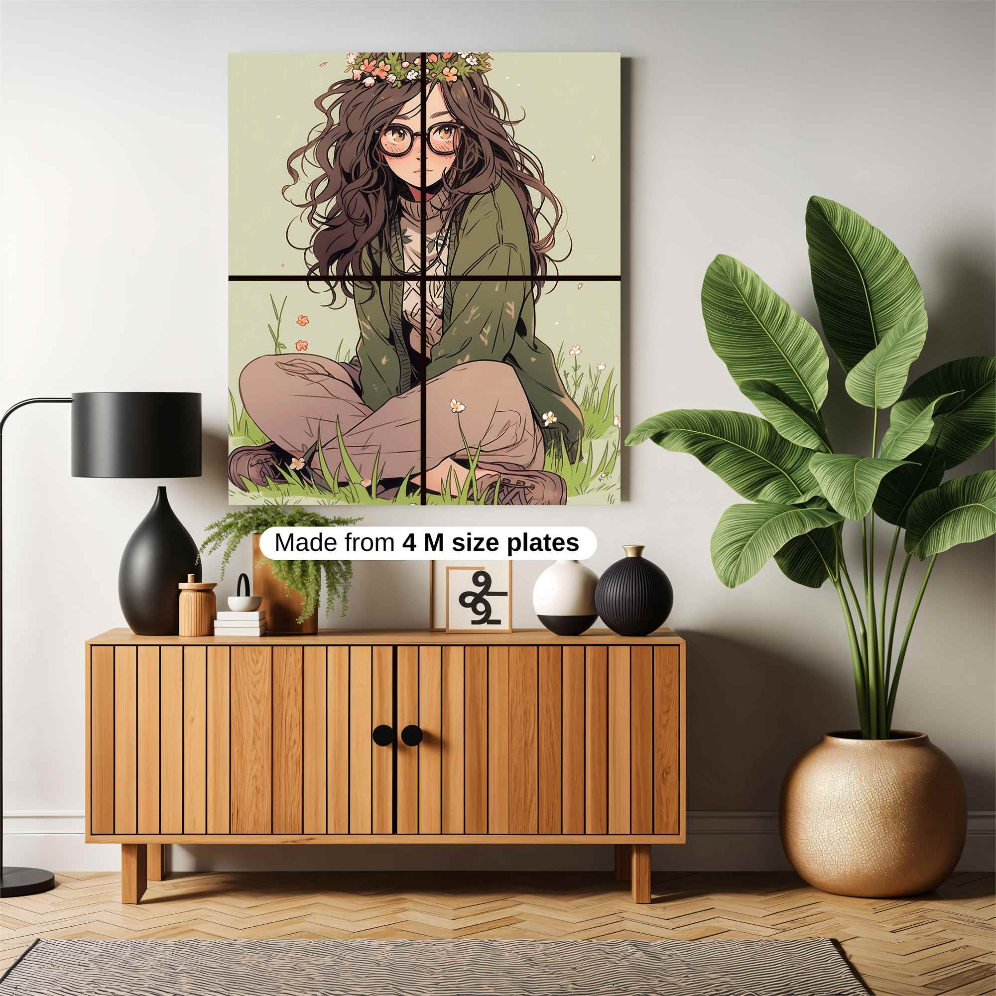 Flowerchild Serenity Safe Wall Magnetic / M