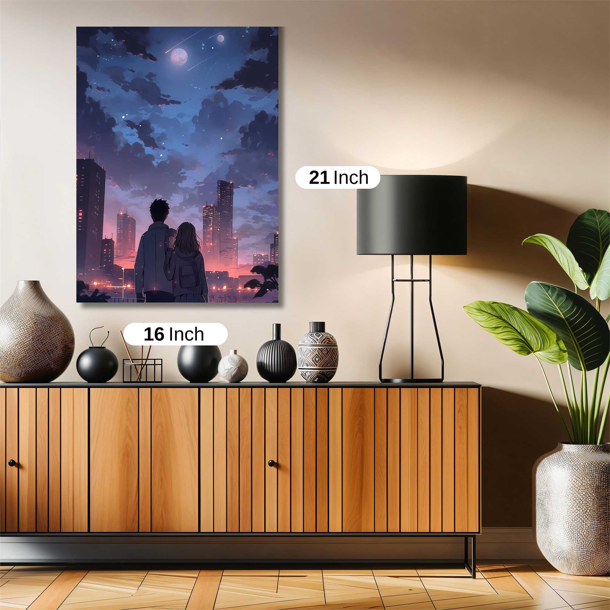 City Serenity Safe Wall Magnetic / M