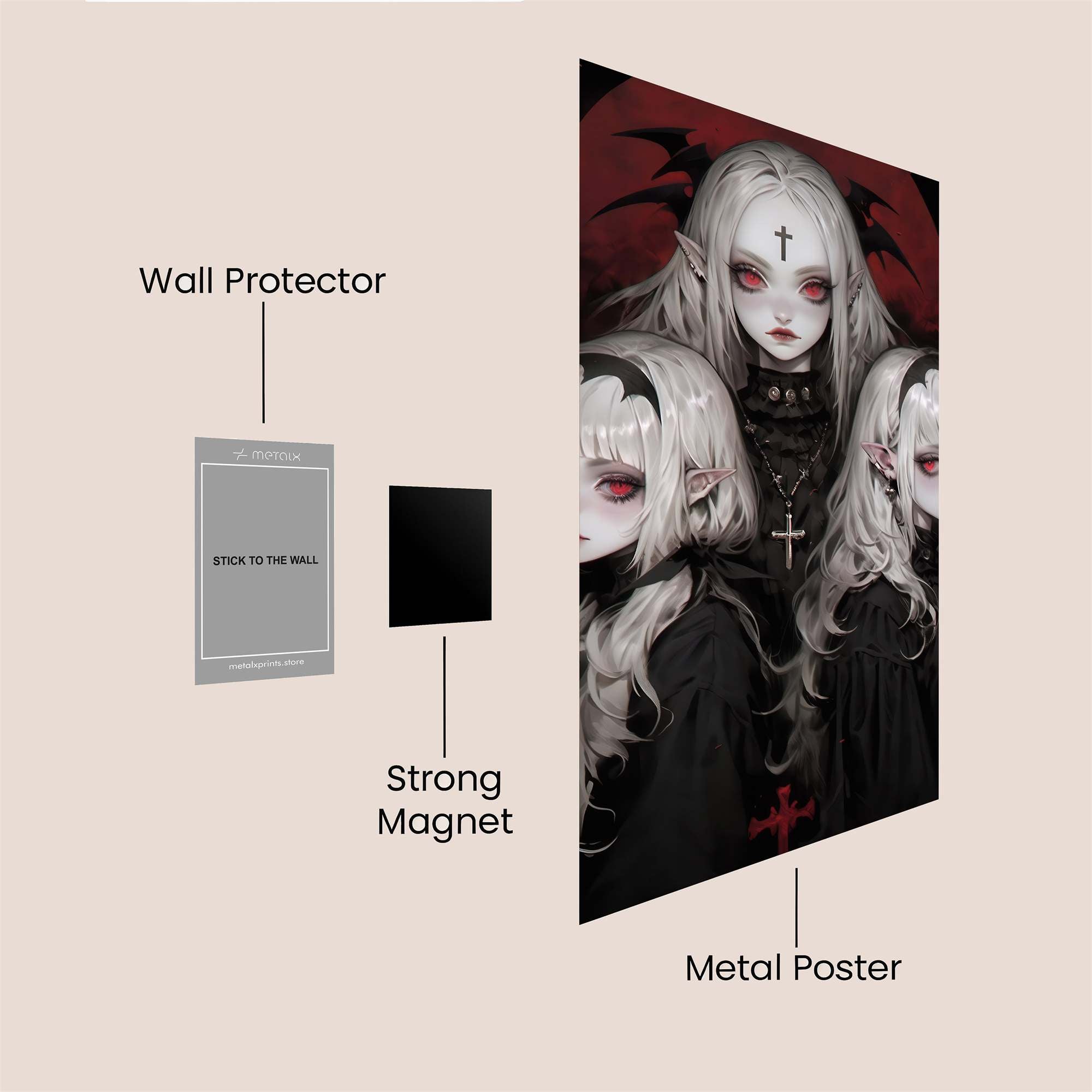 Elf Enigma Safe Wall Magnetic / M