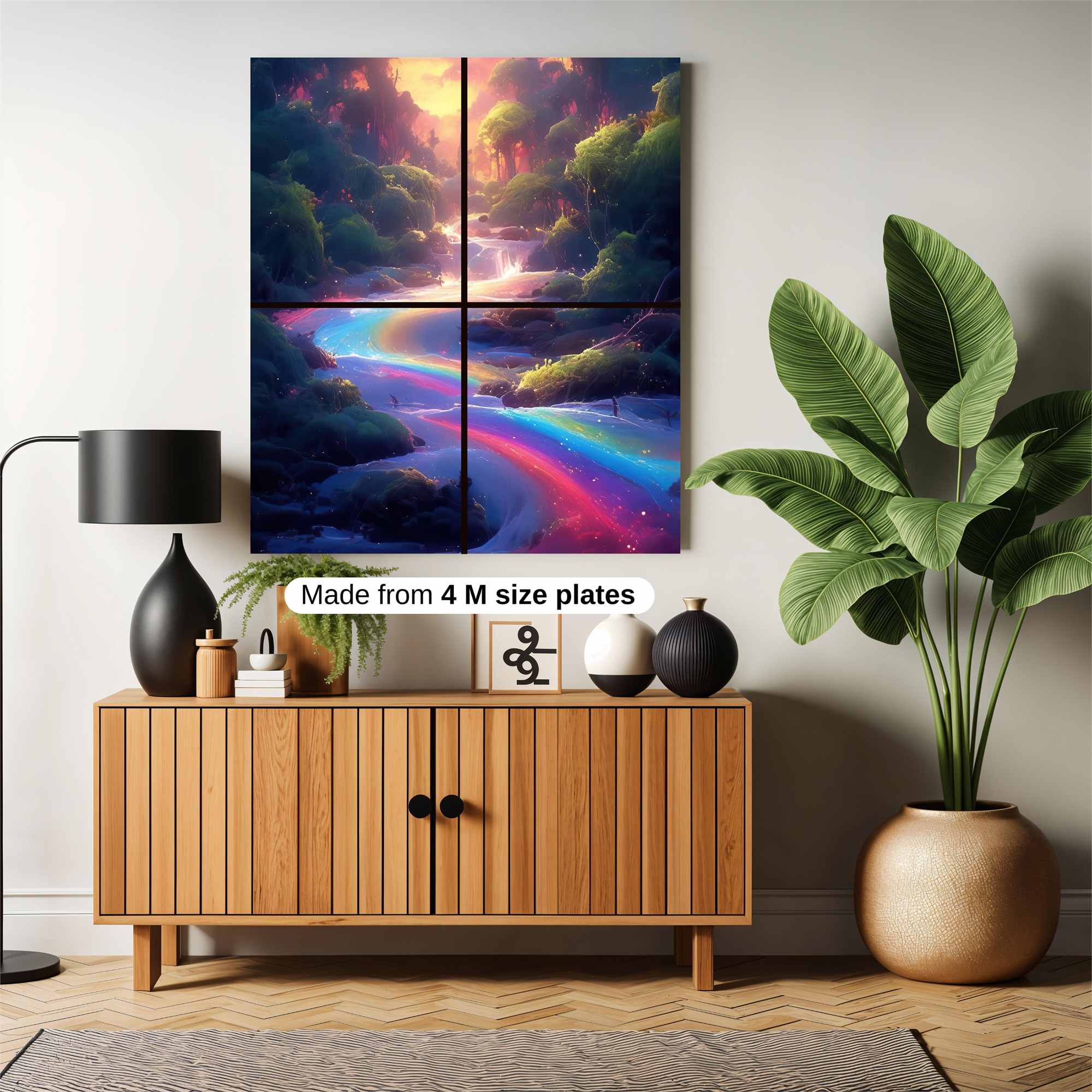 Rainbow Serenity Safe Wall Magnetic / M