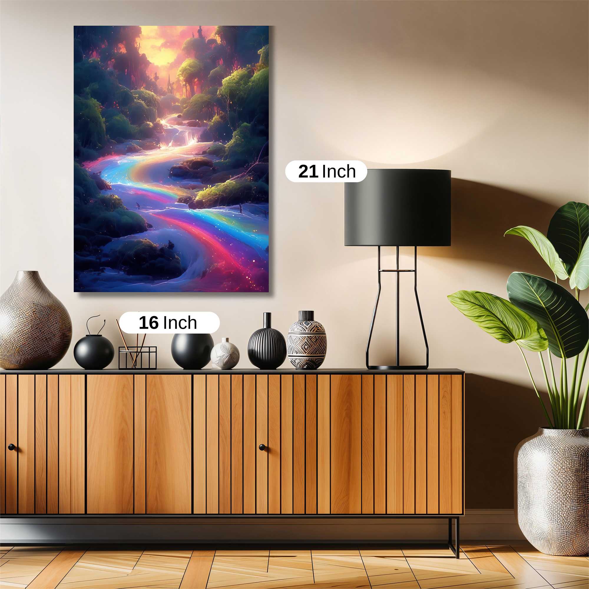 Rainbow Serenity Safe Wall Magnetic / M