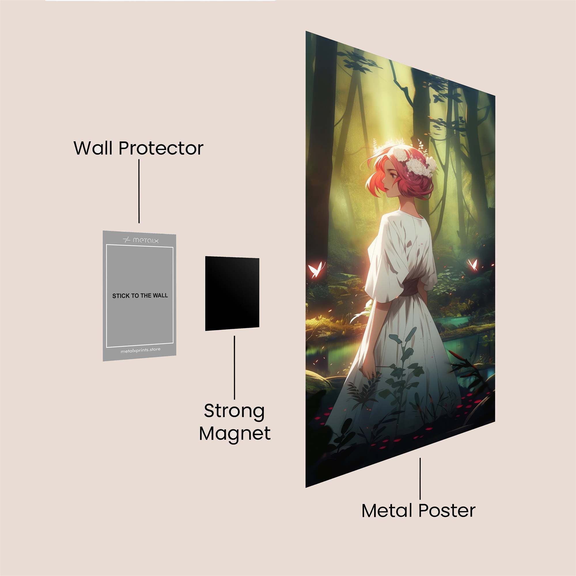 ForestWhisper Safe Wall Magnetic / M