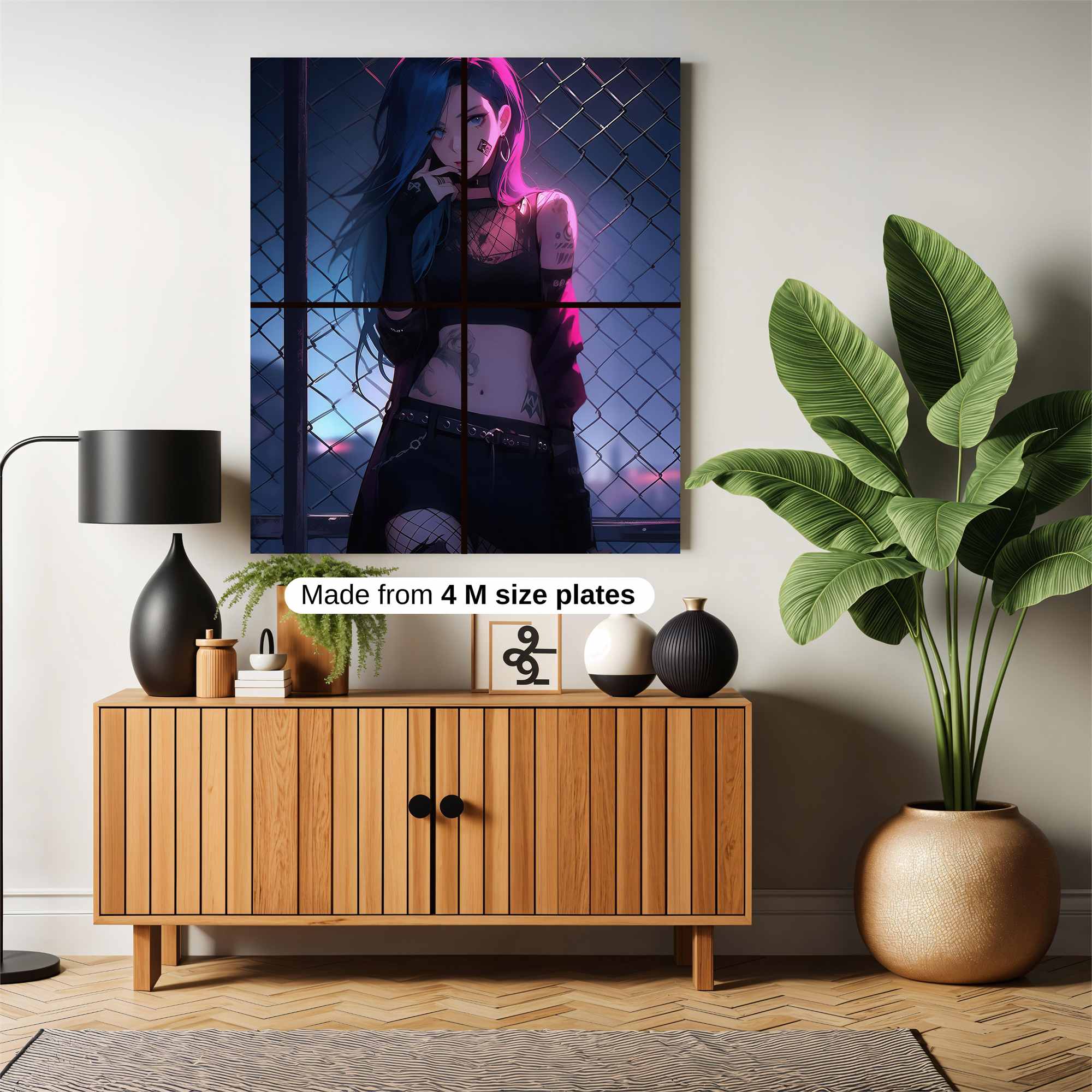 Cyber Rebel Safe Wall Magnetic / M