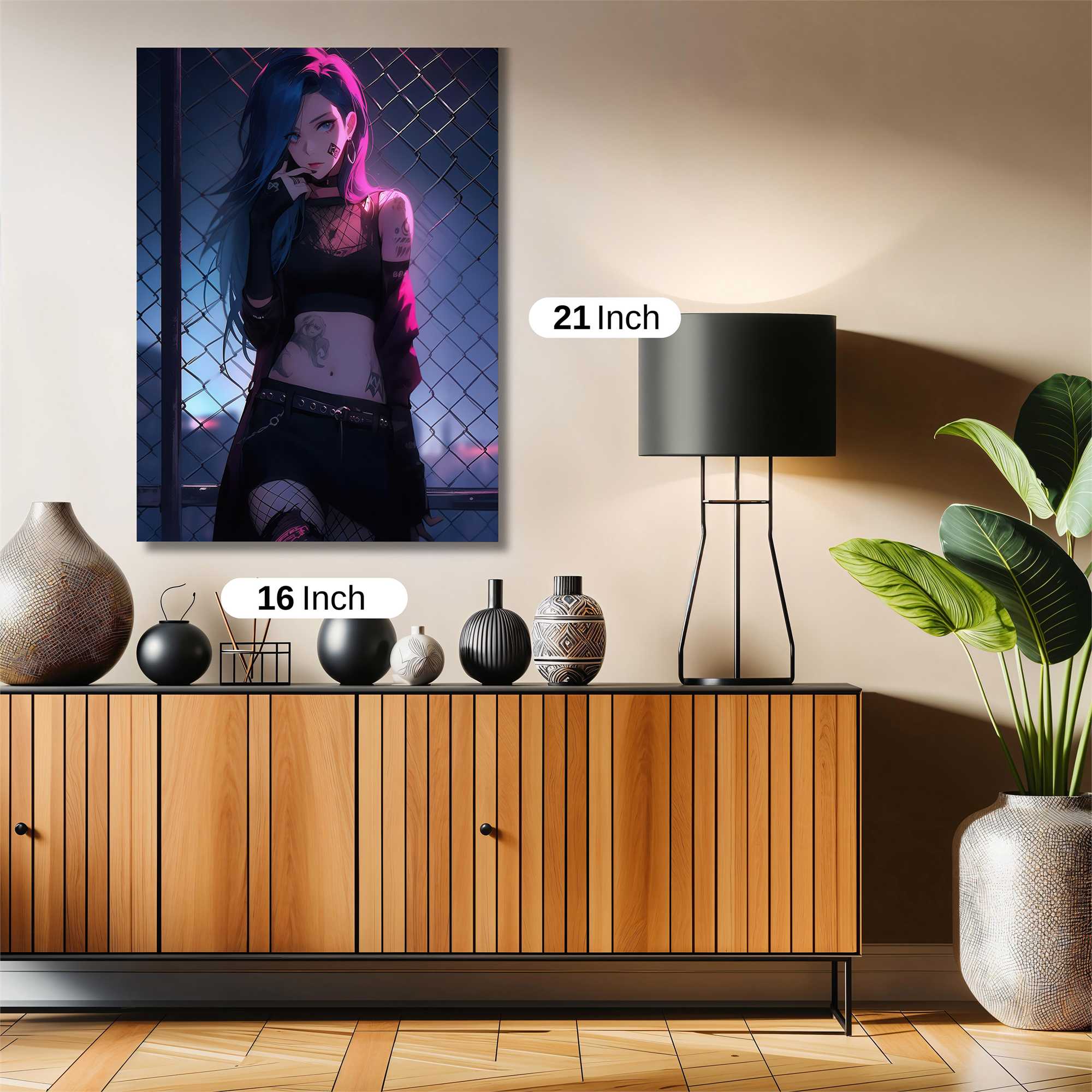 Cyber Rebel Safe Wall Magnetic / M