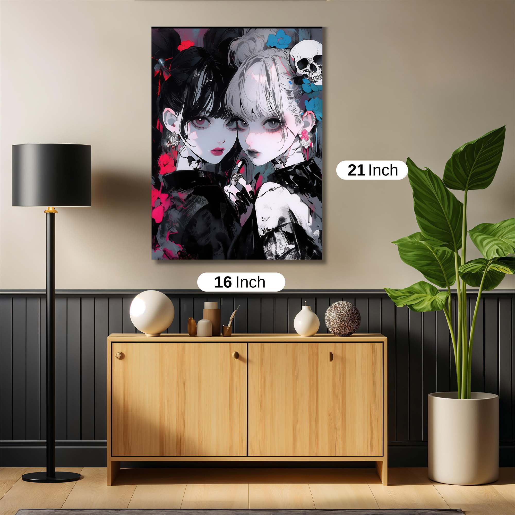 GothicTwins Safe Wall Magnetic / M