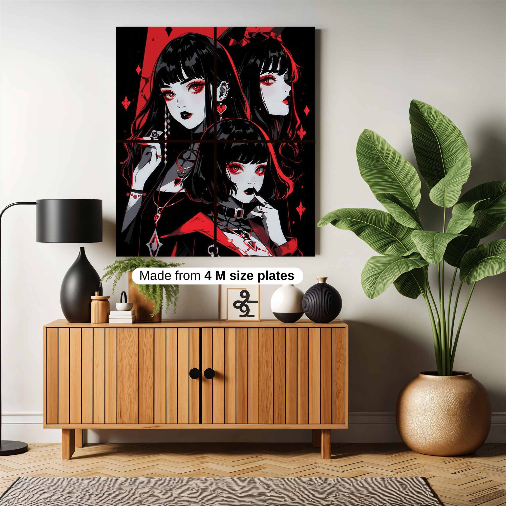 Gothic Elegance Safe Wall Magnetic / M