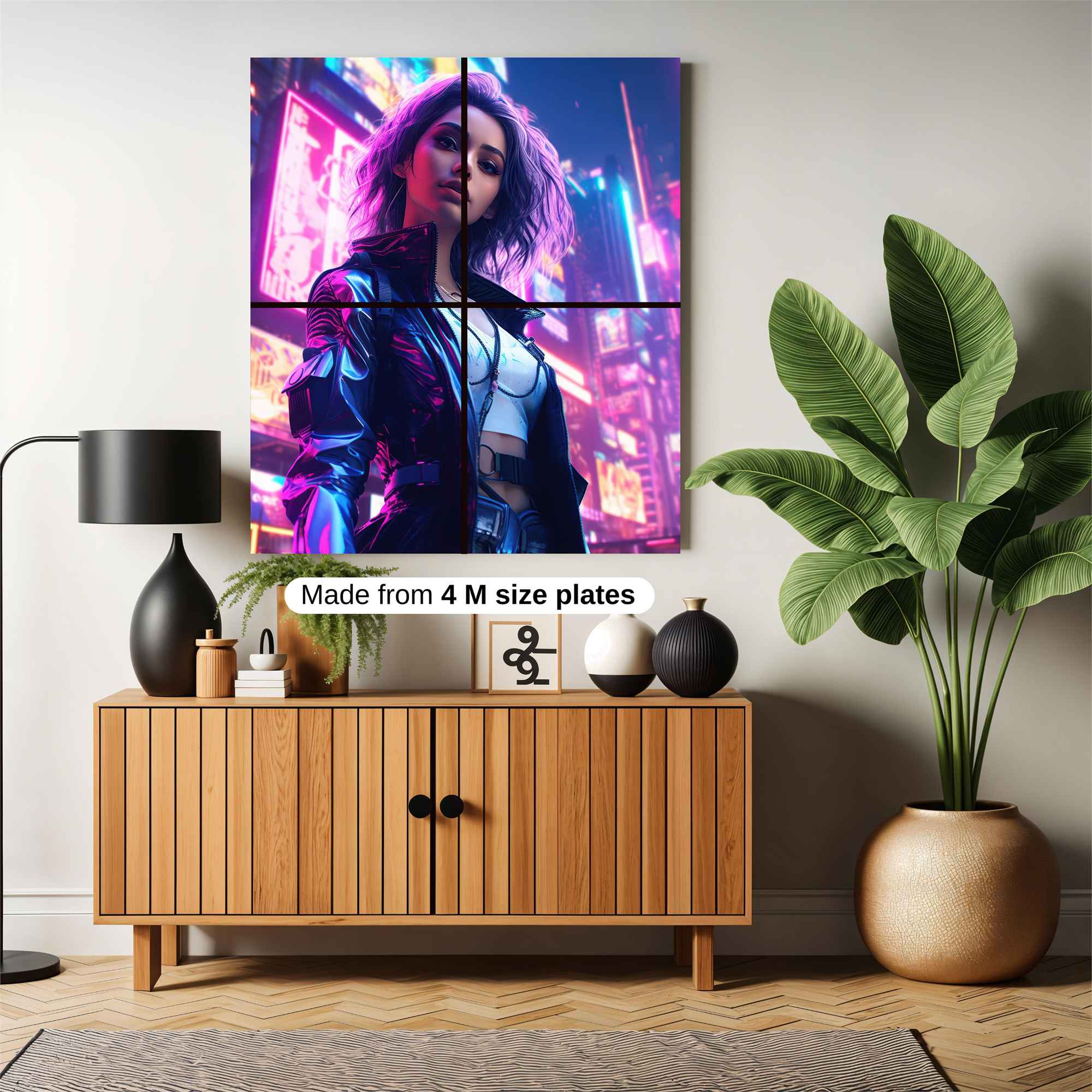 Neon Rebel Safe Wall Magnetic / M