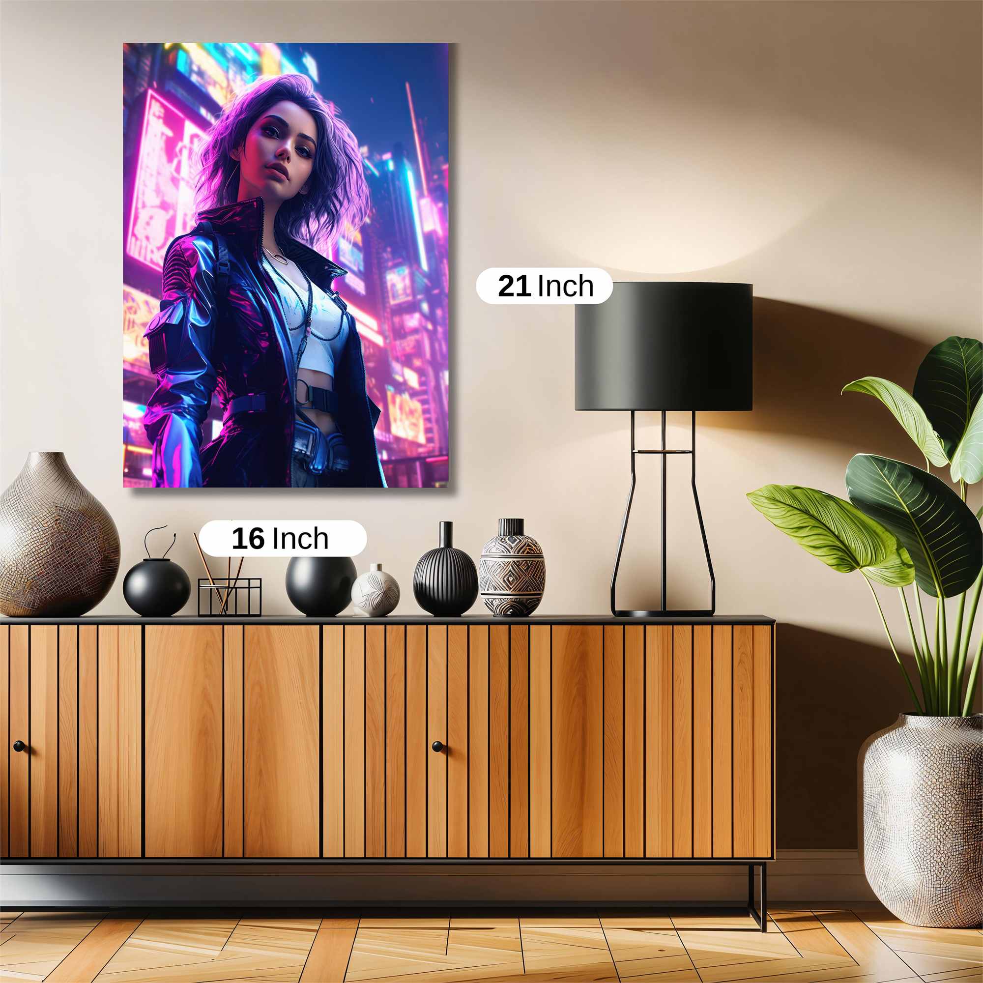 Neon Rebel Safe Wall Magnetic / M