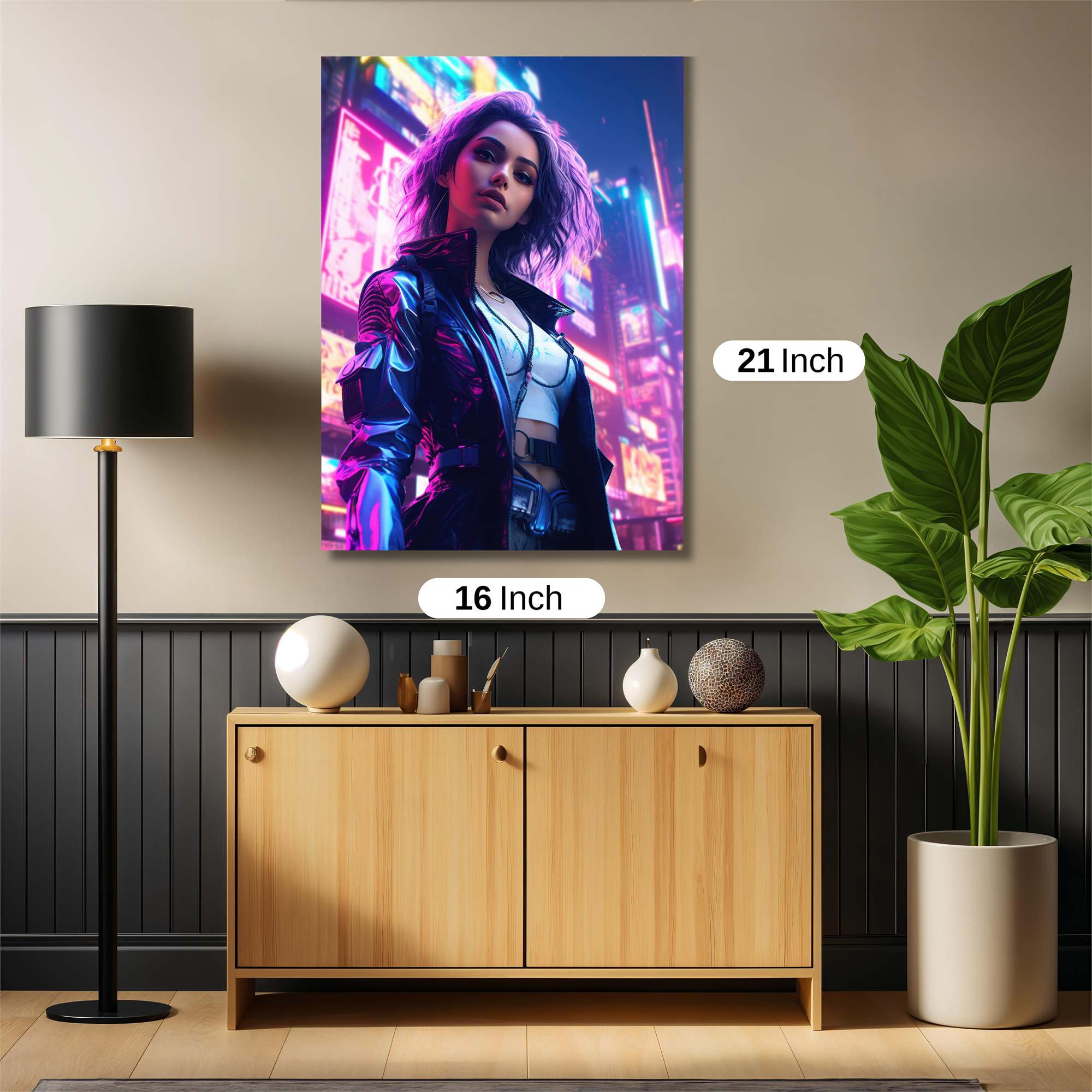 Neon Rebel Safe Wall Magnetic / M