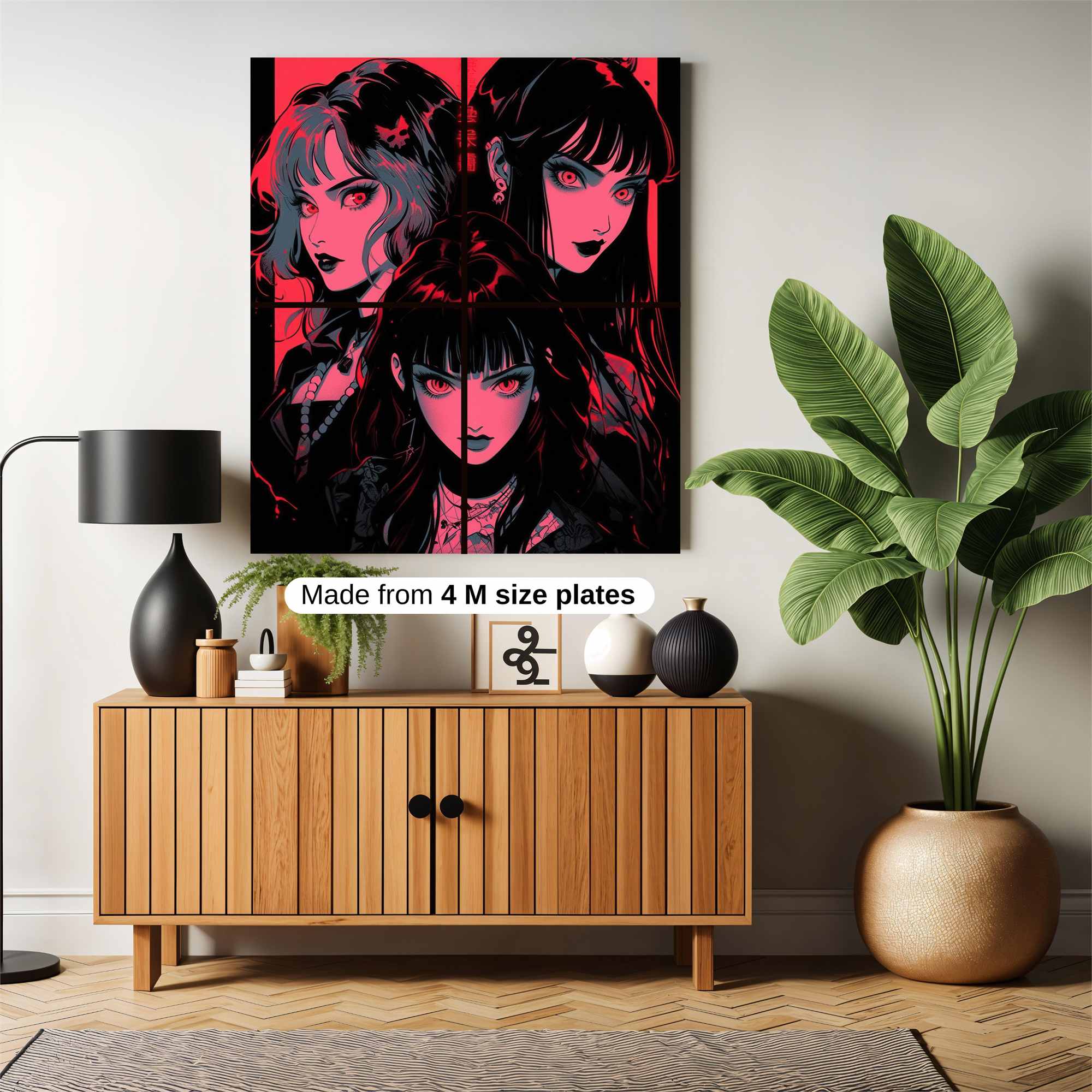 Gothic Elegance Safe Wall Magnetic / M