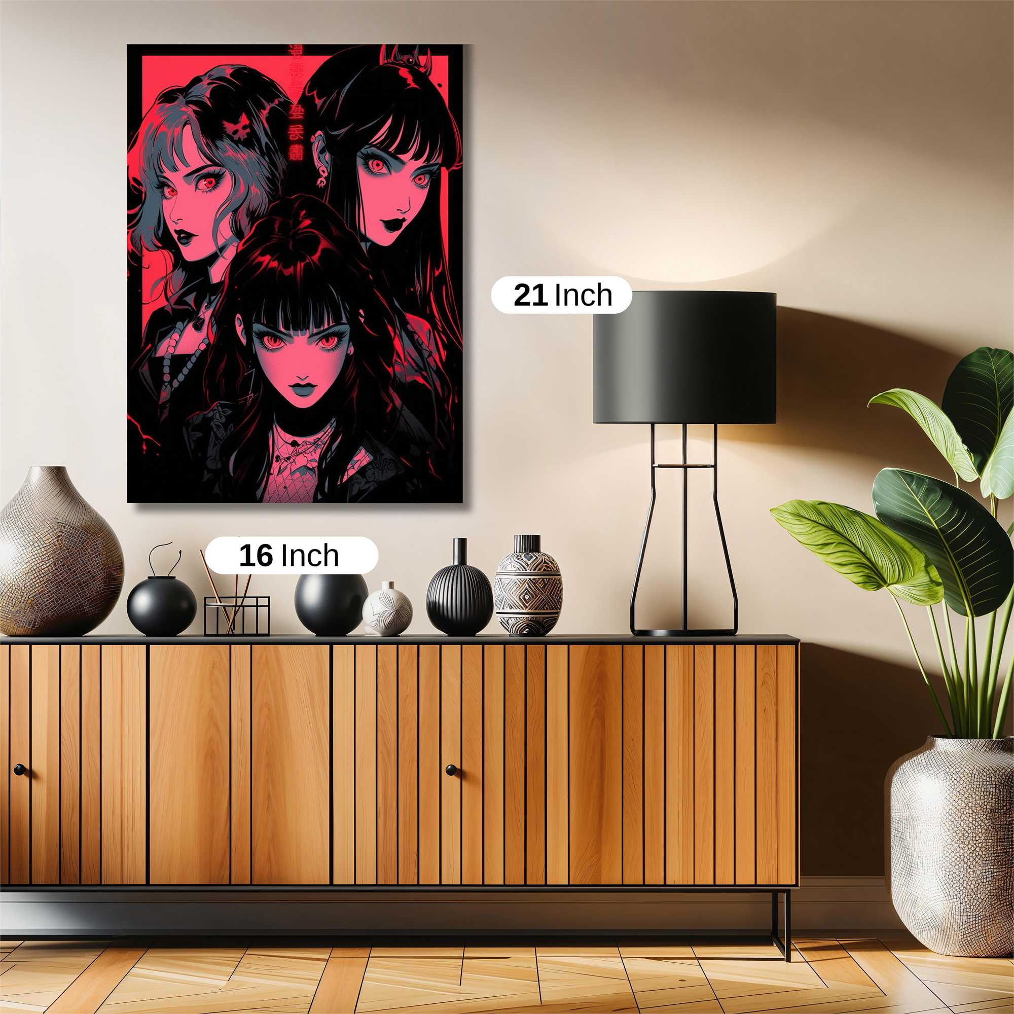 Gothic Elegance Safe Wall Magnetic / M