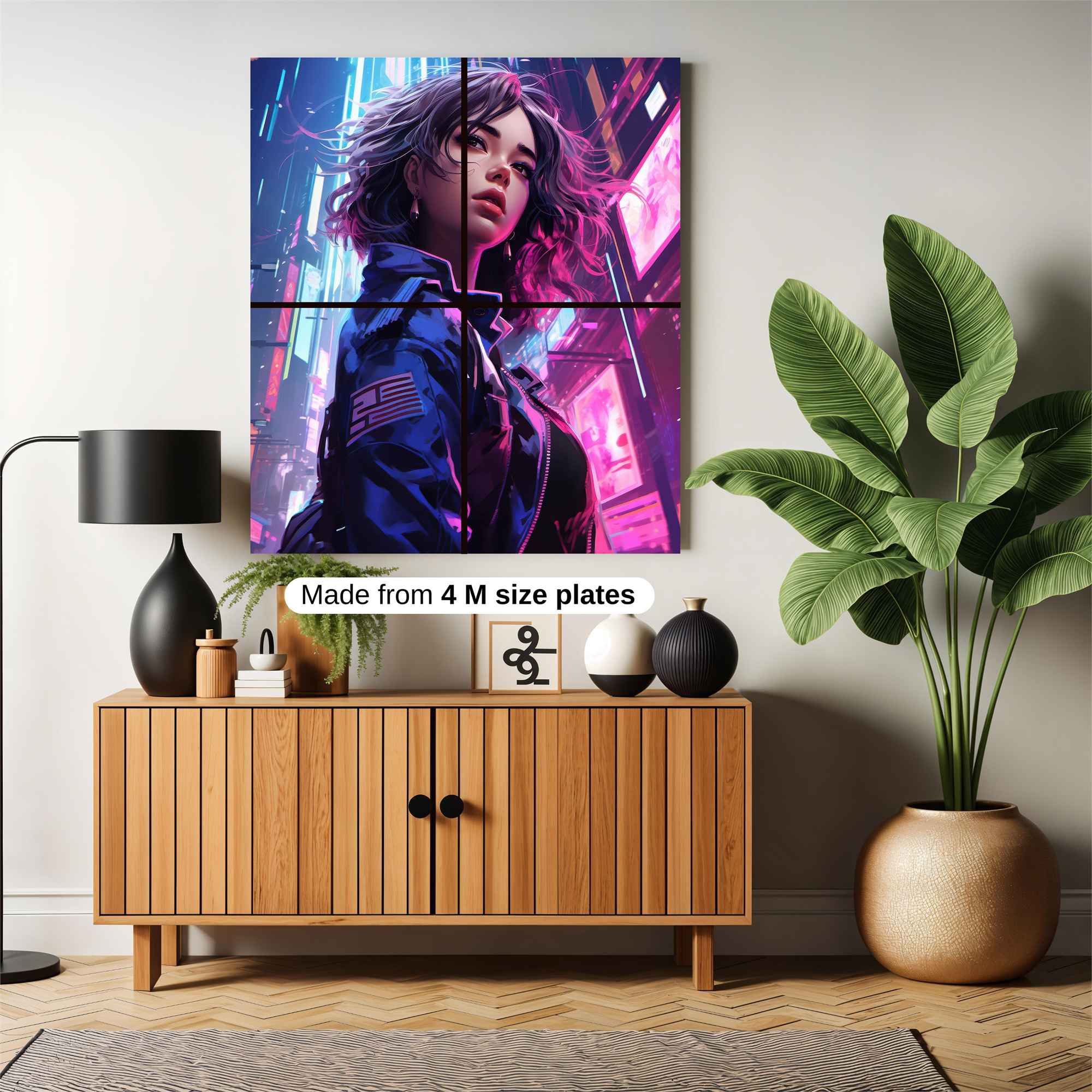 Neon Rebel Safe Wall Magnetic / M