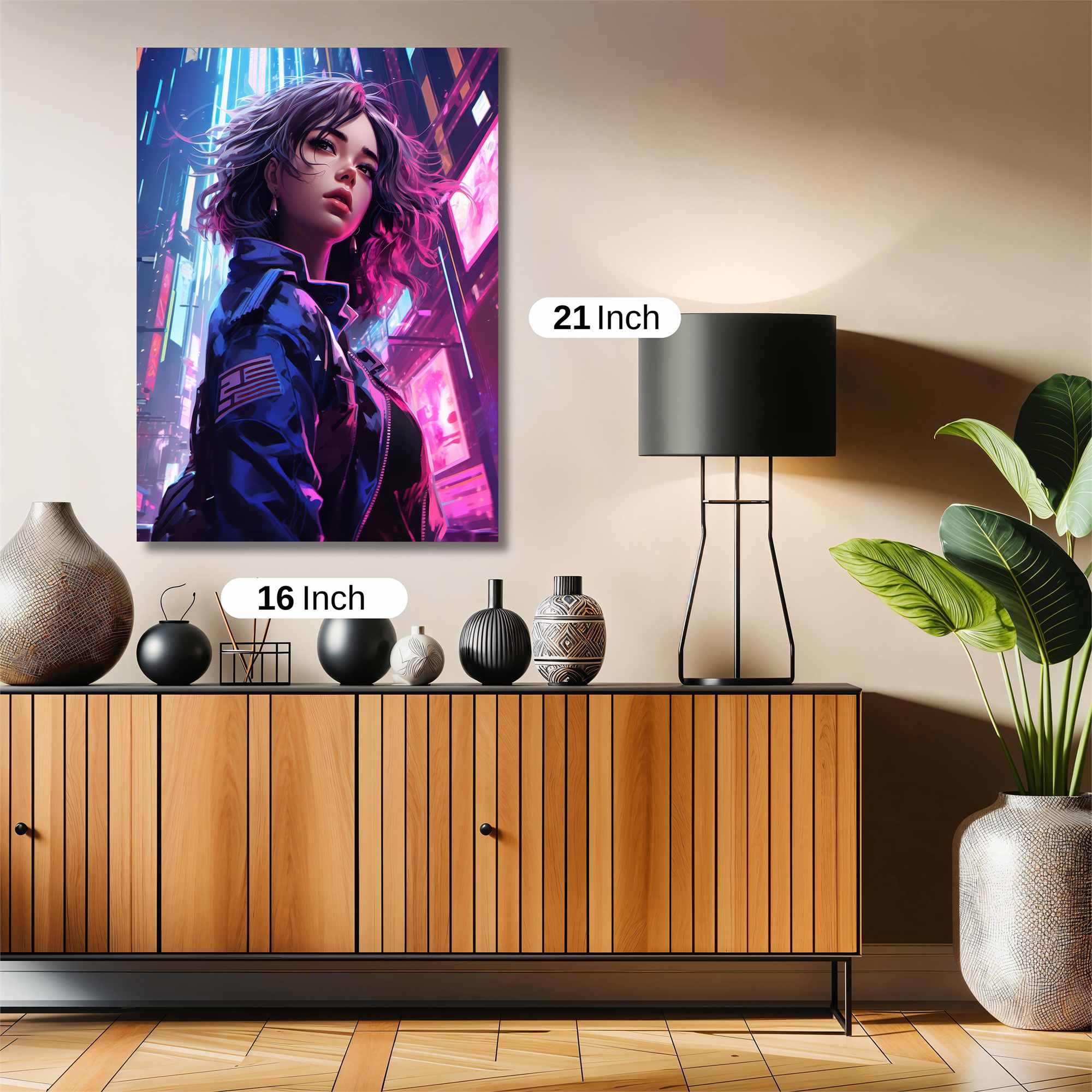 Neon Rebel Safe Wall Magnetic / M