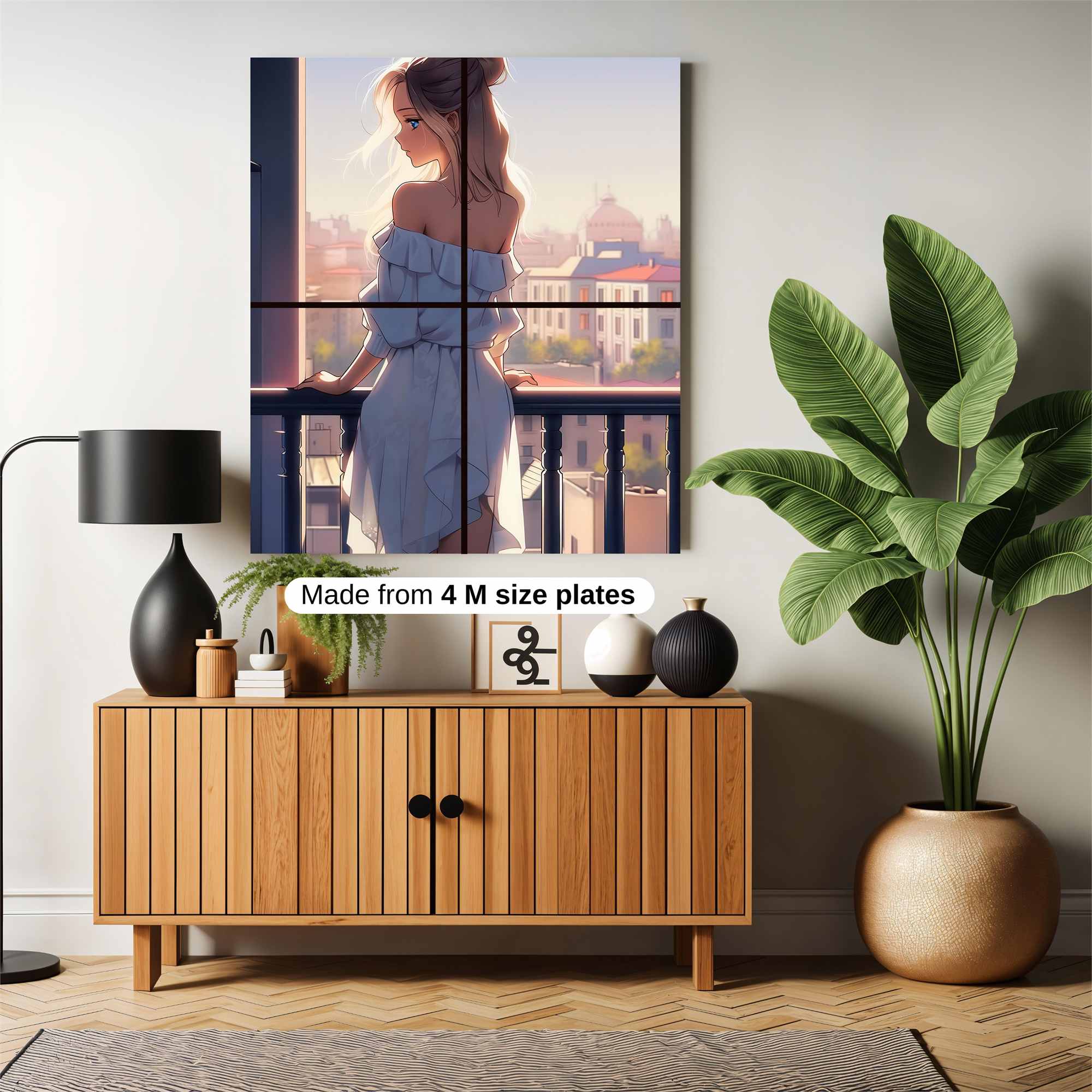 Sunset Serenity Safe Wall Magnetic / M