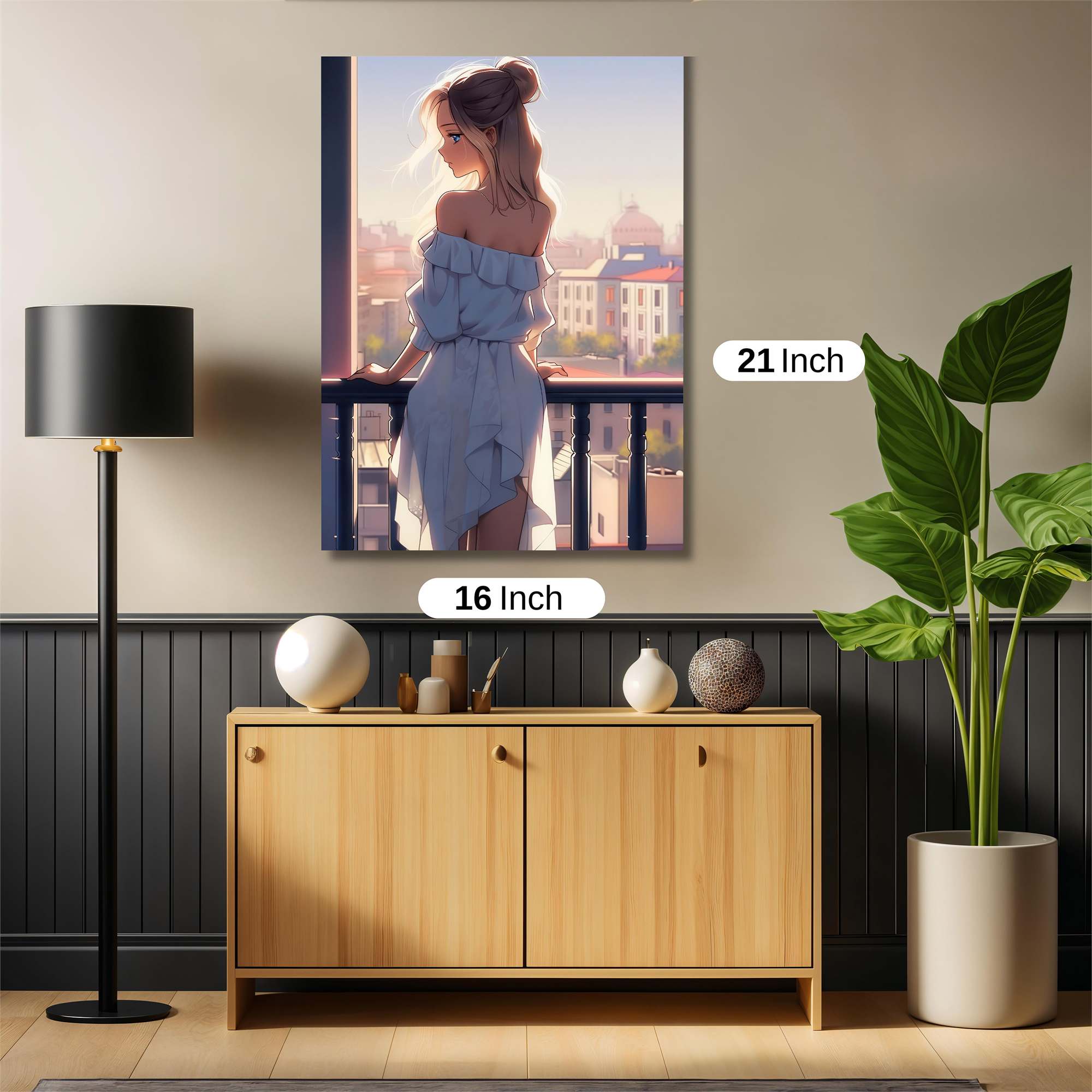 Sunset Serenity Safe Wall Magnetic / M