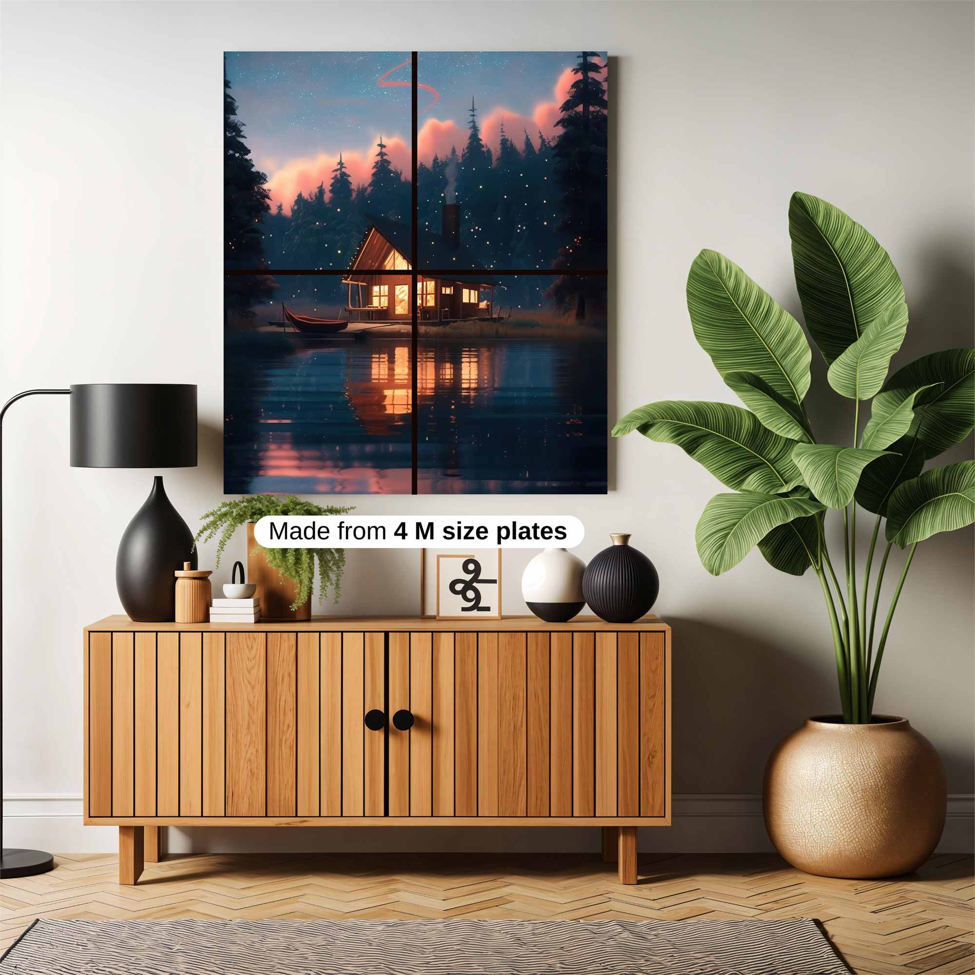 Cabin Serenity Safe Wall Magnetic / M