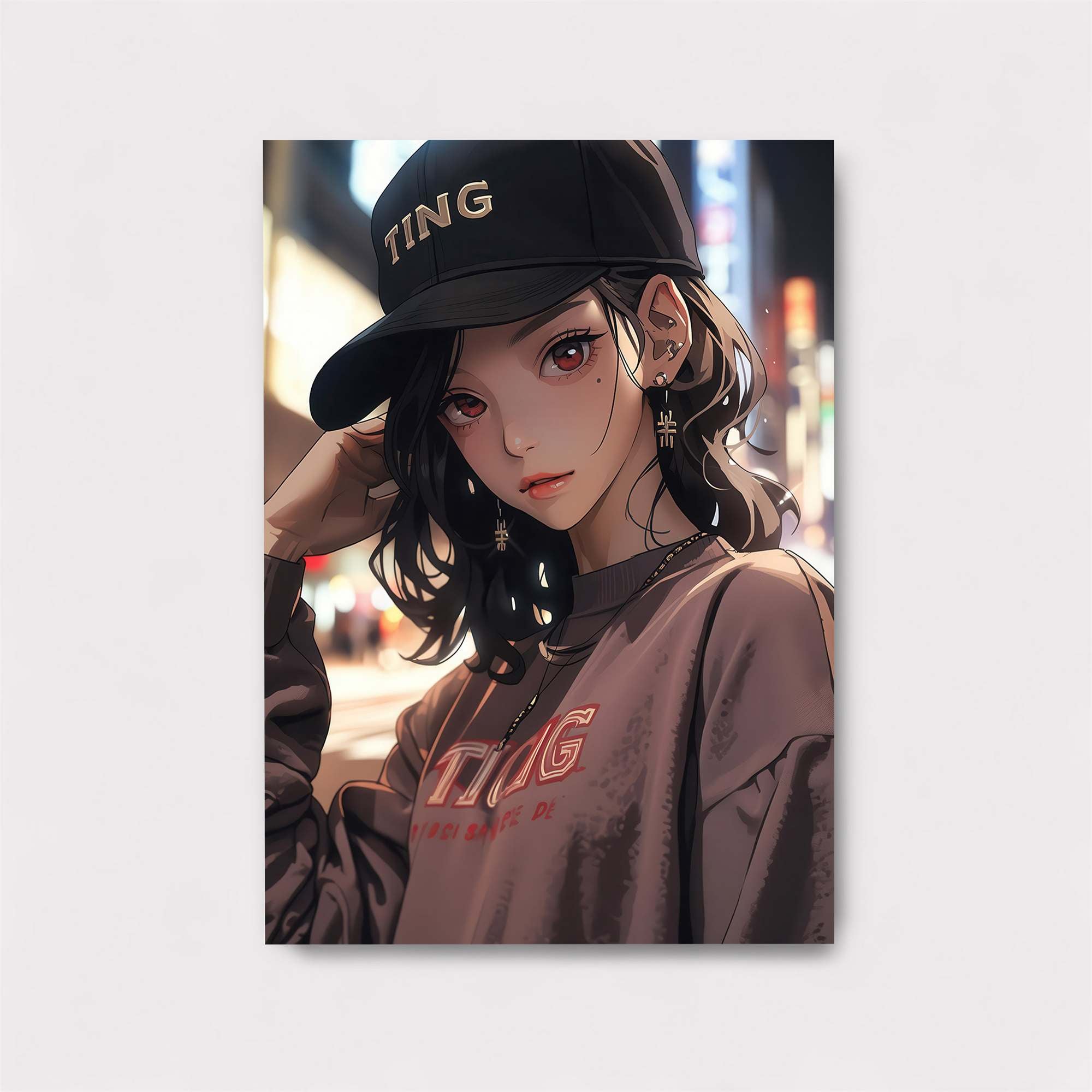 Neon Serenity Safe Wall Magnetic / M