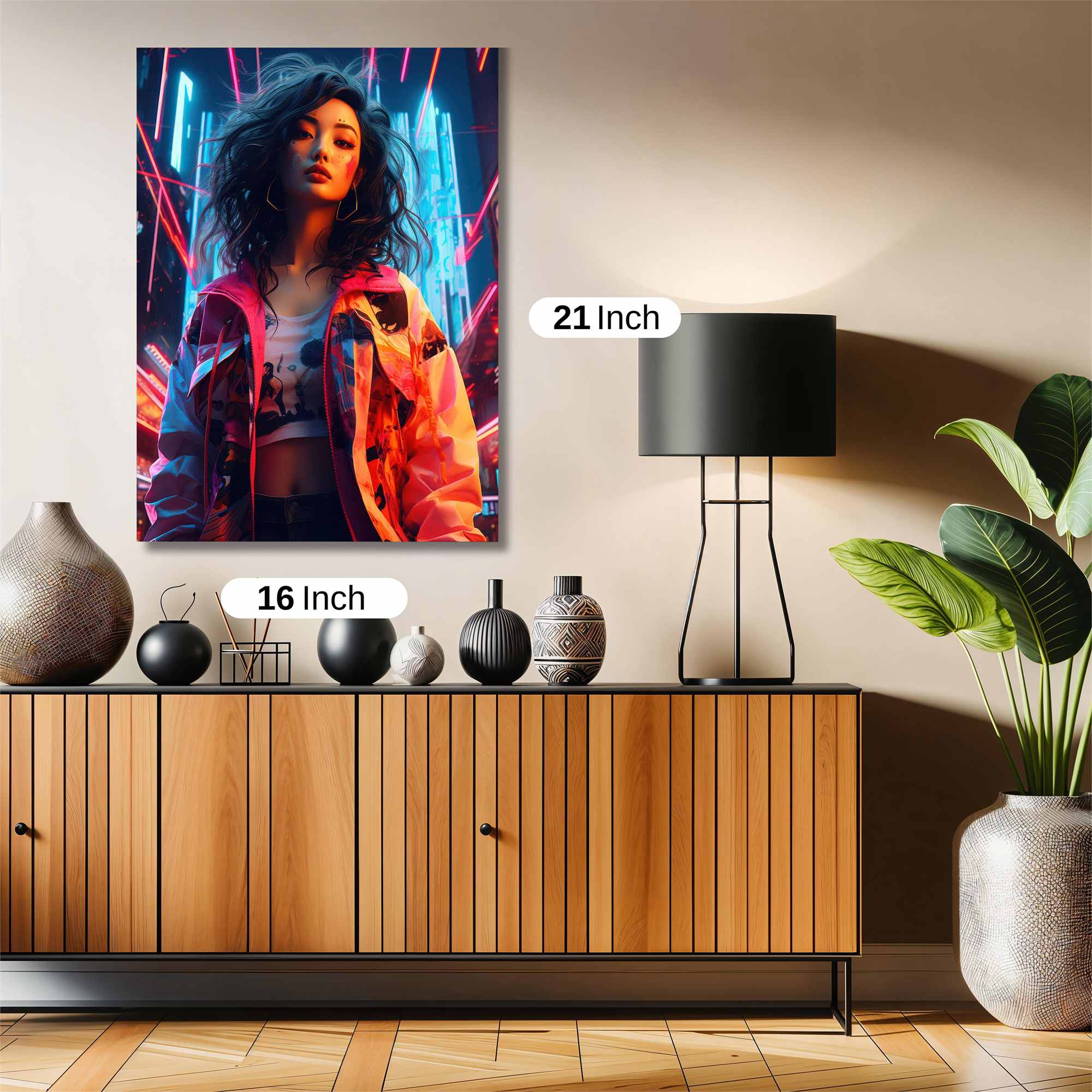 Neon Rebel Safe Wall Magnetic / M