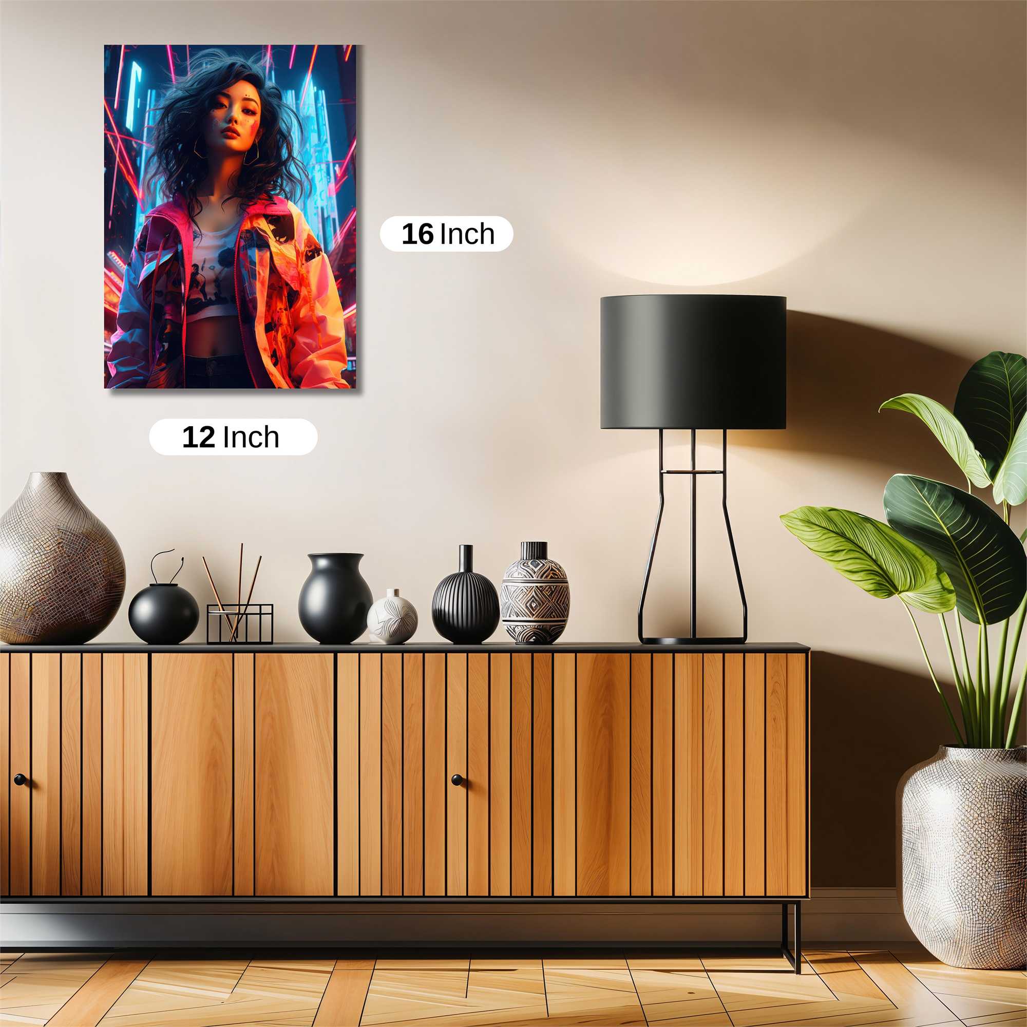 Neon Rebel Safe Wall Magnetic / M